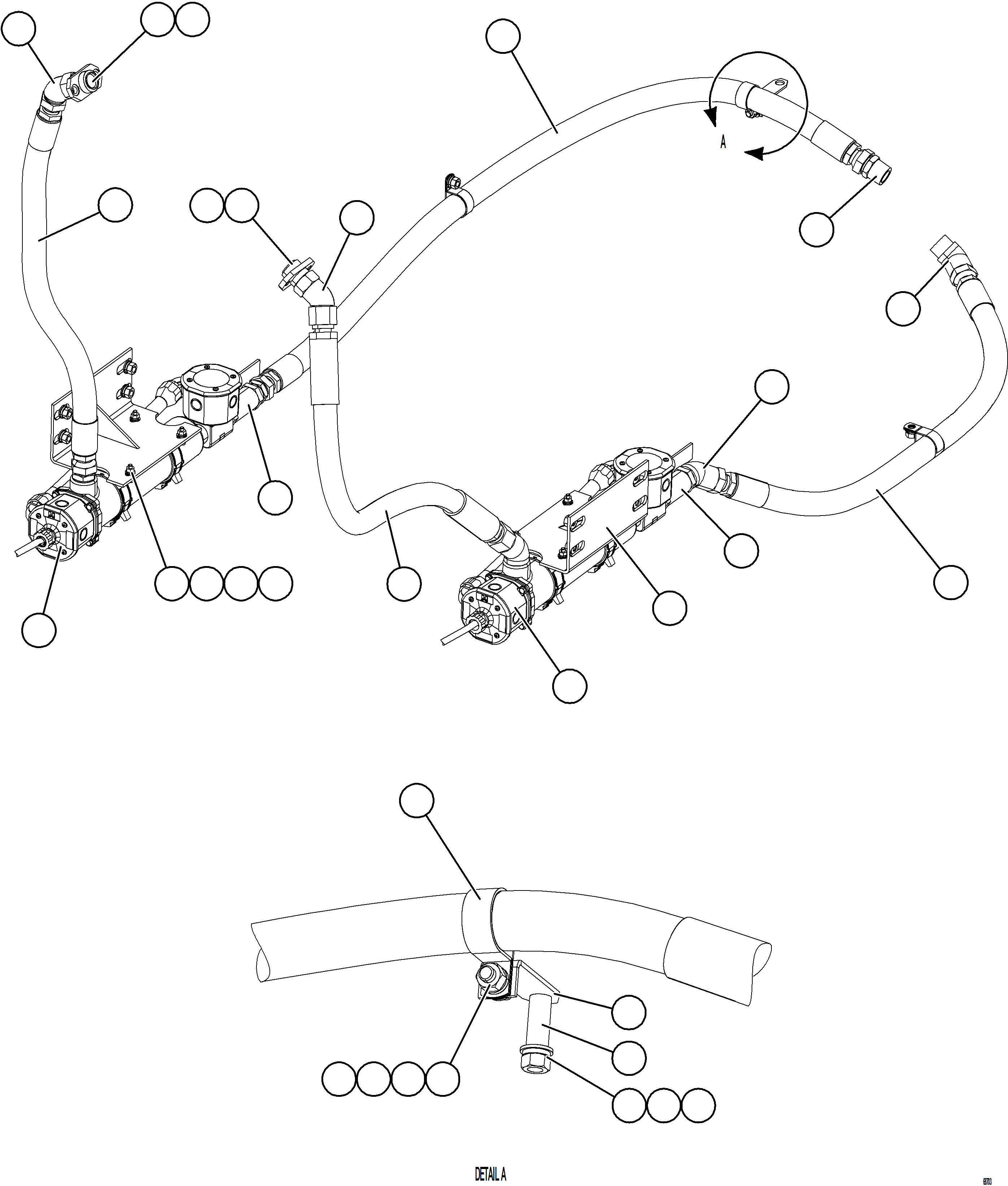 Komatsu parts book diagram for AFE78-S 930E-5 S/N A40078 - A40079  BOLIDEN: HOTSTART - ENGINE COOLANT