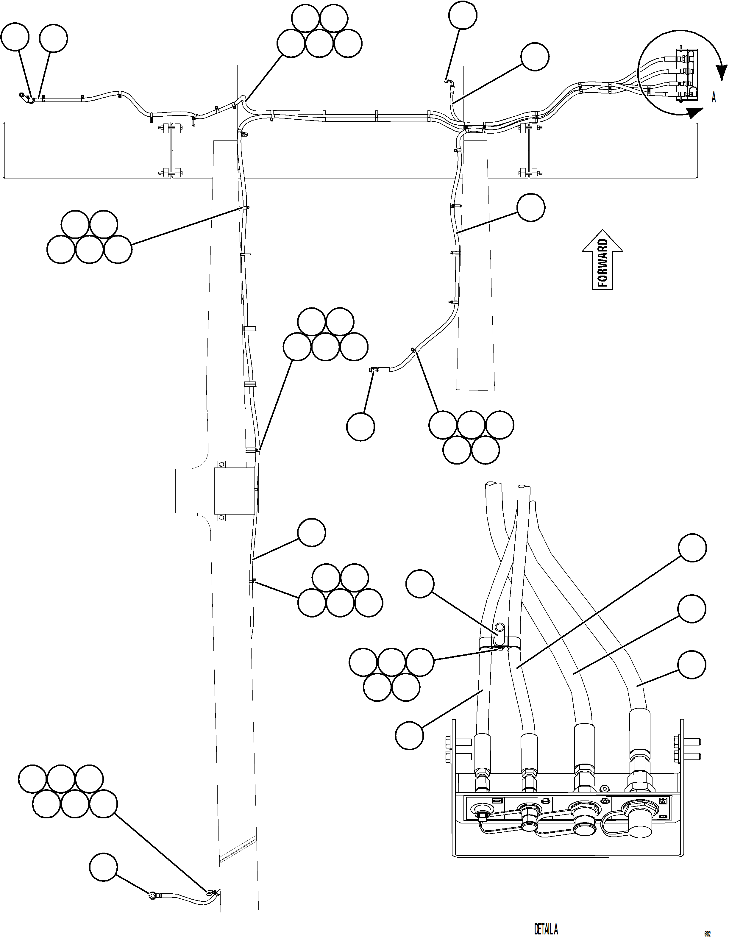 Komatsu parts book diagram for AFE78-X 930E-5 S/N A40089  IOCC: REMOTE SERVICE CENTER    1/2