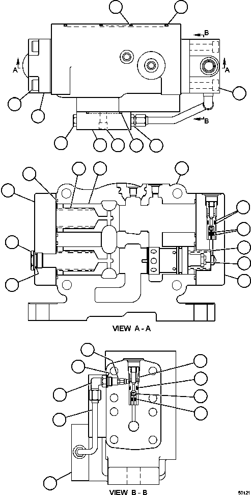 Dump Trucks Komatsu / HD1500-7 S/N A30001 - A30108   KOMATSU (AFP54-A) (BEPB055003)(AFP54-A) / INLET SECTION (BF3251)(522 : 50121)