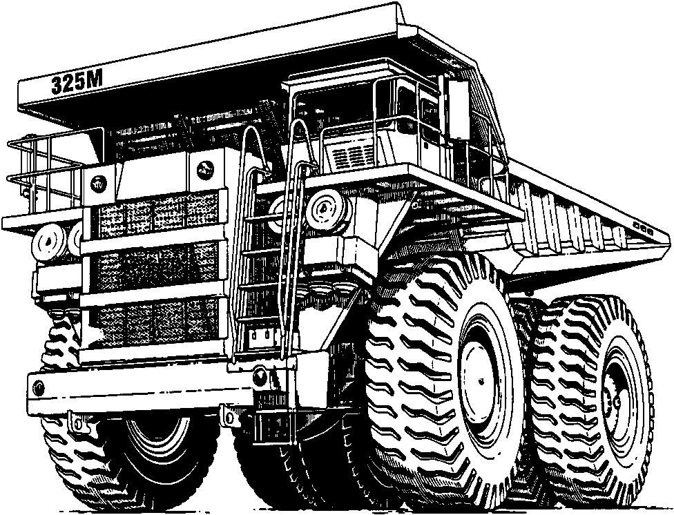 Dump Trucks Komatsu / BFA30-CH 325M                 FORDING/TRANSWEST(BFA30-CH)