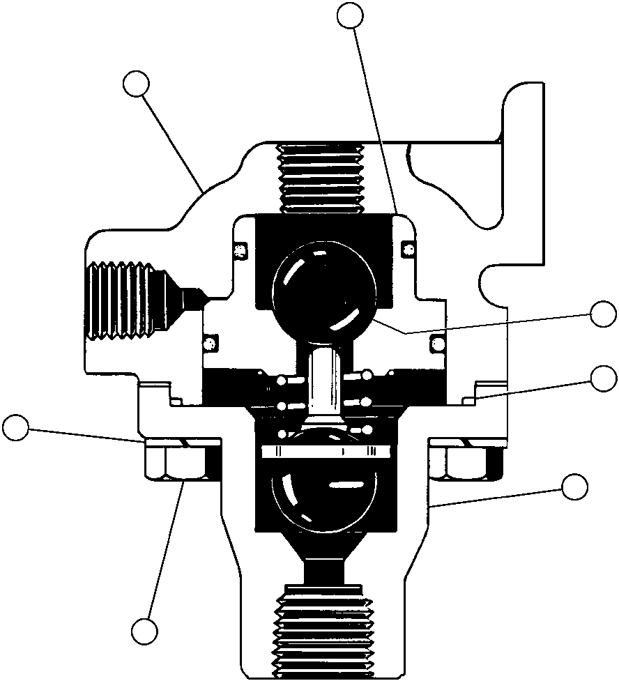 Dump Trucks Komatsu / BFA30-CH 325M                 FORDING/TRANSWEST(BFA30-CH) / LIMITING & QCK RELEASE VALVE ASSM SV8497(088 : 15176)
