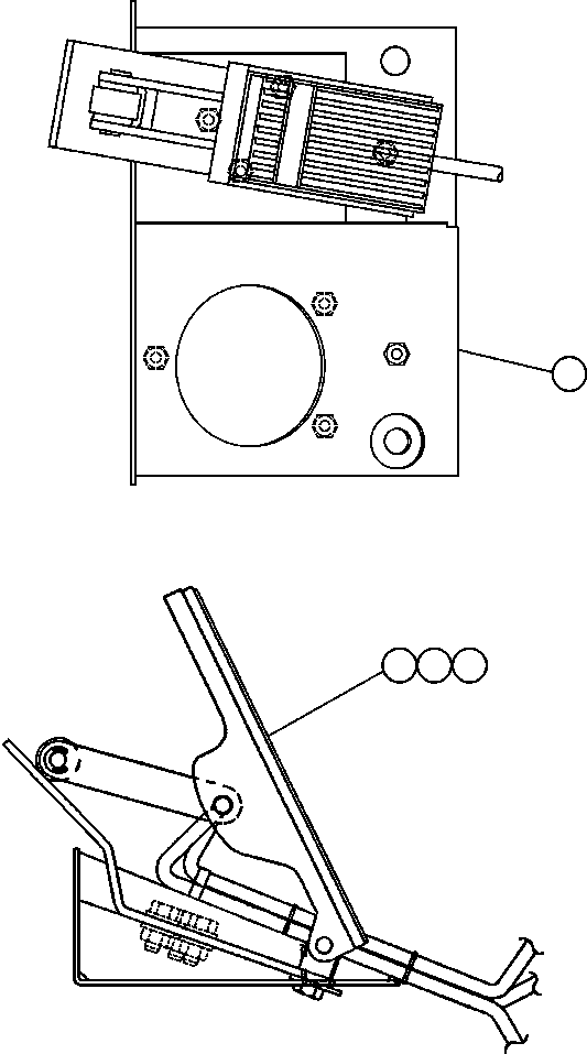 Komatsu parts book diagram for 330M S/N A10190-A10195 (DH637) (SA12V140Z-1): ELECTRONIC TREADLE INSTALLATION - 5