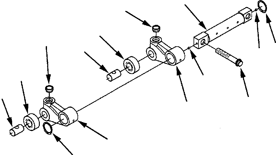 Komatsu parts book diagram for 330M S/N A10190-A10195 (DH637) (SA12V140Z-1): CAM FOLLOWER