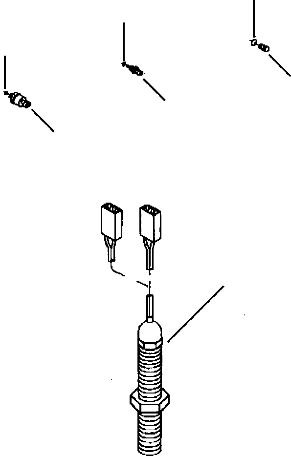 Komatsu parts book diagram for 330M S/N A10190-A10195 (DH637) (SA12V140Z-1): SENSORS