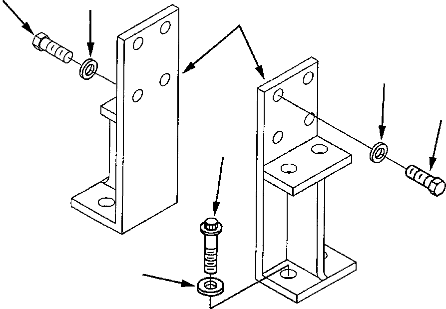 Komatsu parts book diagram for 330M S/N A10190-A10195 (DH637) (SA12V140Z-1): SHIPPING BRACKET
