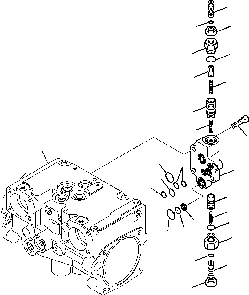 Skid Steer Loaders Komatsu / CK35-1 S/N A40001-UP(CK351) / H0700-6116 HYDRAULIC PUMP STANDARD (9/13)(H-023 : H0700-6116)