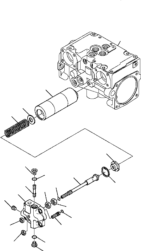 Skid Steer Loaders Komatsu / CK35-1 S/N A40001-UP(CK351) / H0800-6136 HYDRAULIC PUMP HIGH-FLOW (6/13)(H-047 : H0800-6136)