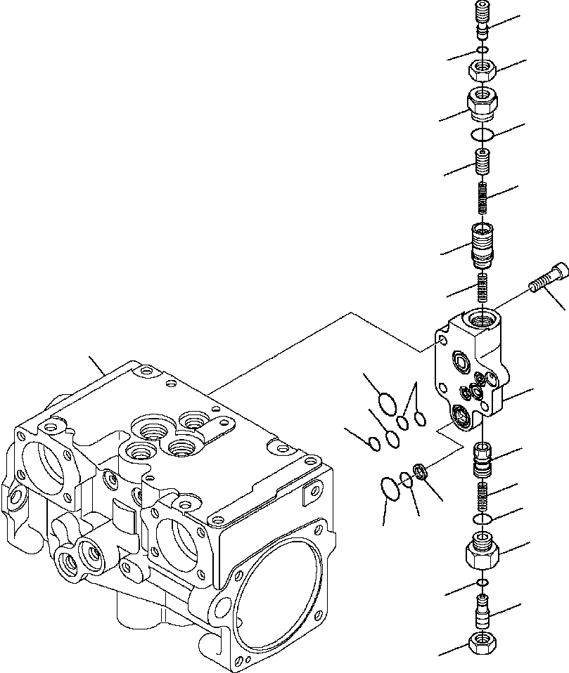 Skid Steer Loaders Komatsu / CK35-1 S/N A40001-UP(CK351) / H0830-6142 HYDRAULIC PUMP HIGH-FLOW (9/13)(H-053 : H0830-6142)