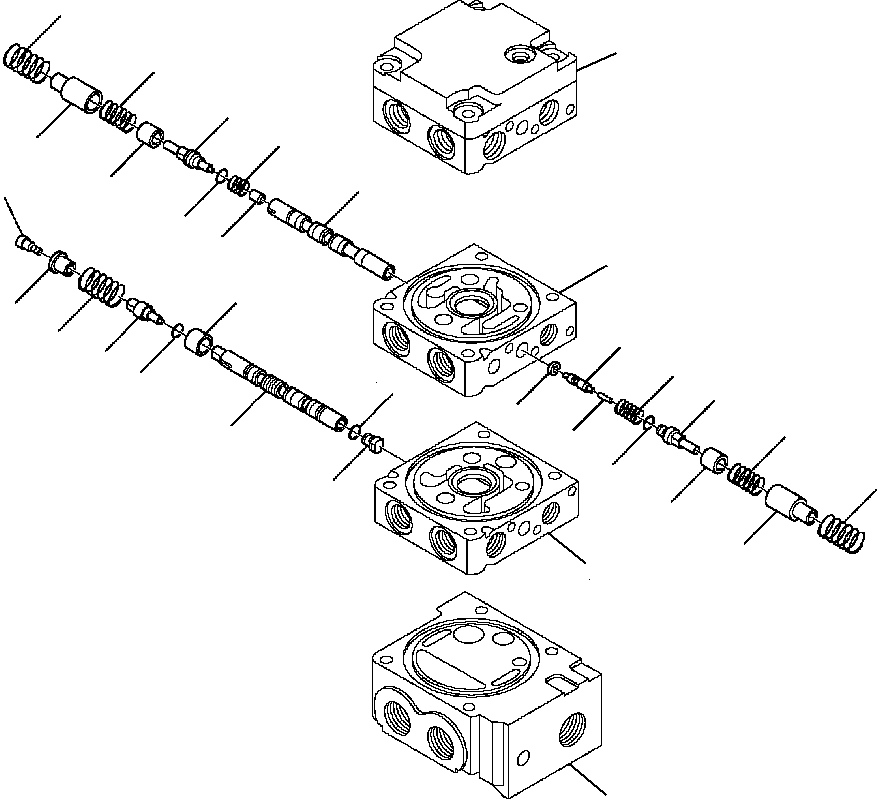Skid Steer Loaders Komatsu / CK35-1 S/N A40001-UP(CK351) / H0870-6202 CONTROL VALVE STANDARD (2/11)(H-065 : H0870-6202)