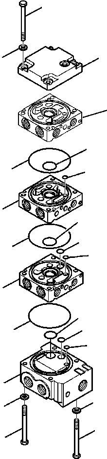 Skid Steer Loaders Komatsu / CK35-1 S/N A40001-UP(CK351) / H0970-6230 CONTROL VALVE FLOAT (1/11)(H-085 : H0970-6230)
