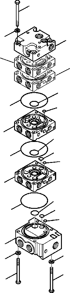 Skid Steer Loaders Komatsu / CK35-1 S/N A40001-UP(CK351) / H1190-6290 CONTROL VALVE SUPER HIGH-FLOW (1/13)(H-129 : H1190-6290)