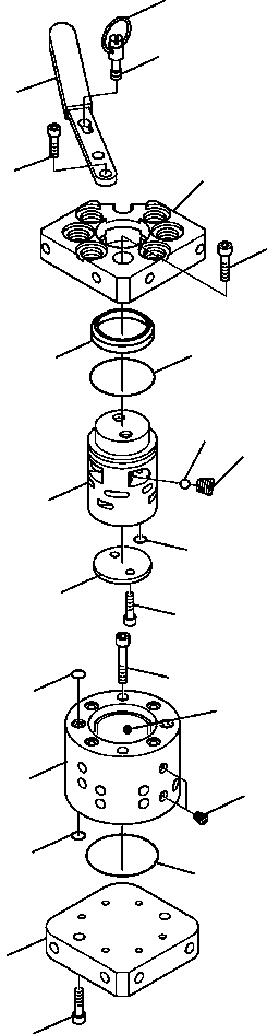 Skid Steer Loaders Komatsu / CK35-1 S/N A40001-UP(CK351) / H1460-6460 VALVE PATTERN CHANGE(H-175 : H1460-6460)