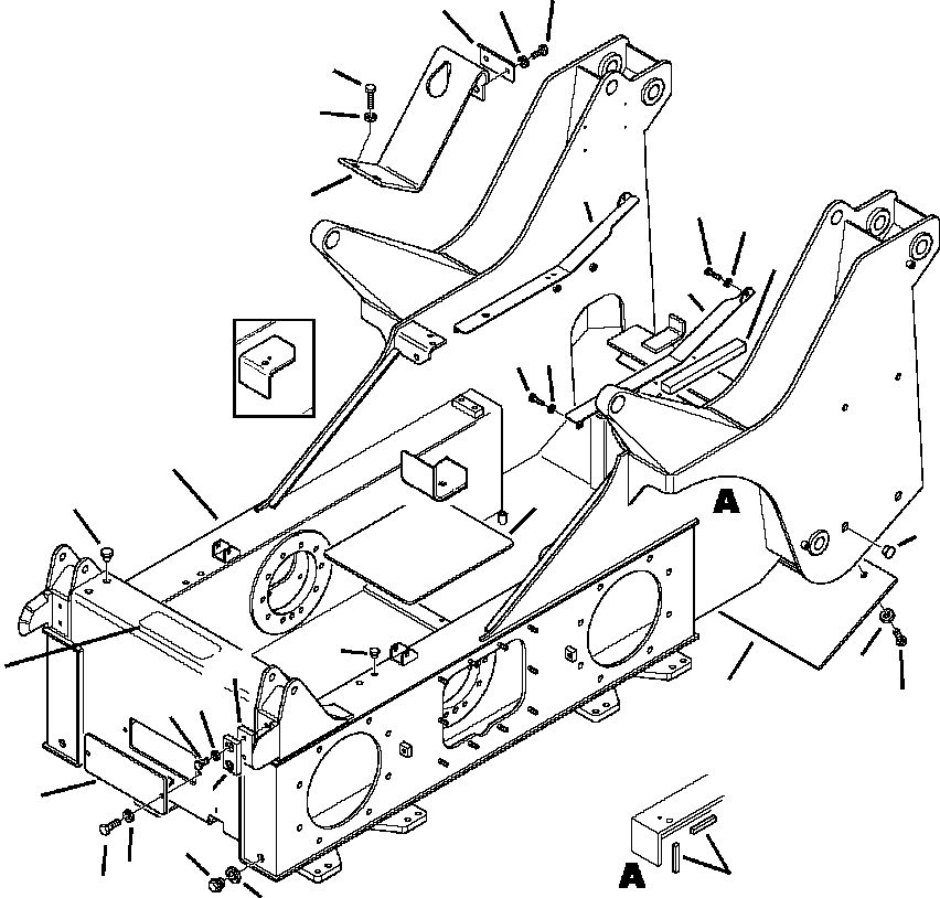 Skid Steer Loaders Komatsu / CK35-1 S/N A40001-UP(CK351) / J0340-3000 FRAME(J-001 : J0340-3000)