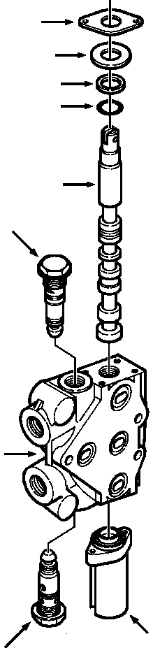 Bulldozers Komatsu / D38E-1/P-1 S/N P085501-P085798(D38EP1) / BLADE LIFT SECTION(10-040 : 10BHTD9H.003)