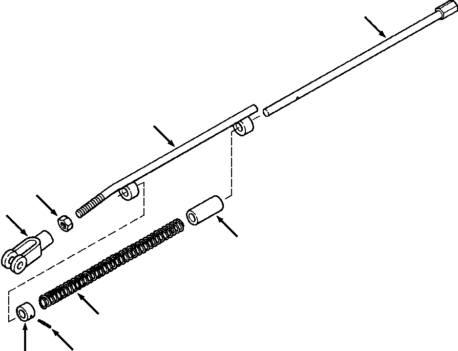 Bulldozers Komatsu / D38E-1/P-1 S/N P085501-P085798(D38EP1) / OVER TRAVEL THROTTLE(12-020 : 12BVTD9H.002)