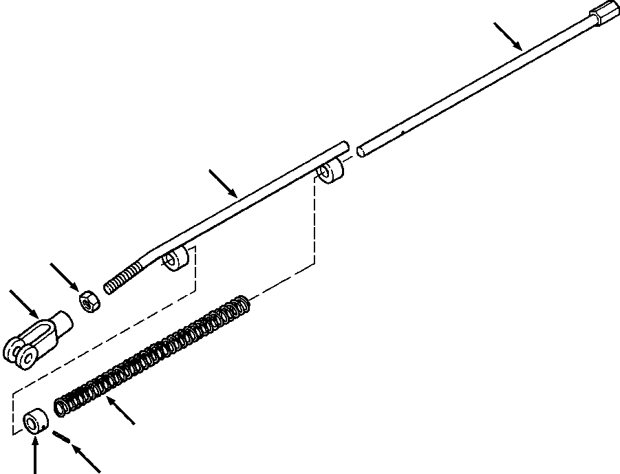 Bulldozers Komatsu / D39E-1A/P-1A S/N P096338-UP(D39EP1A) / FIG. B0000-01A3 OVER TRAVEL THROTTLE(B-008 : B0000-01A3)