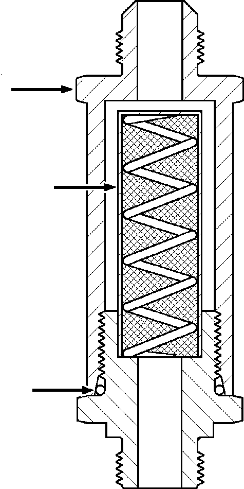 Bulldozers Komatsu / D39E-1A/P-1A S/N P096338-UP(D39EP1A) / FIG. F2300-06A1 FILTER FITTING(F-048 : F2300-06A1)