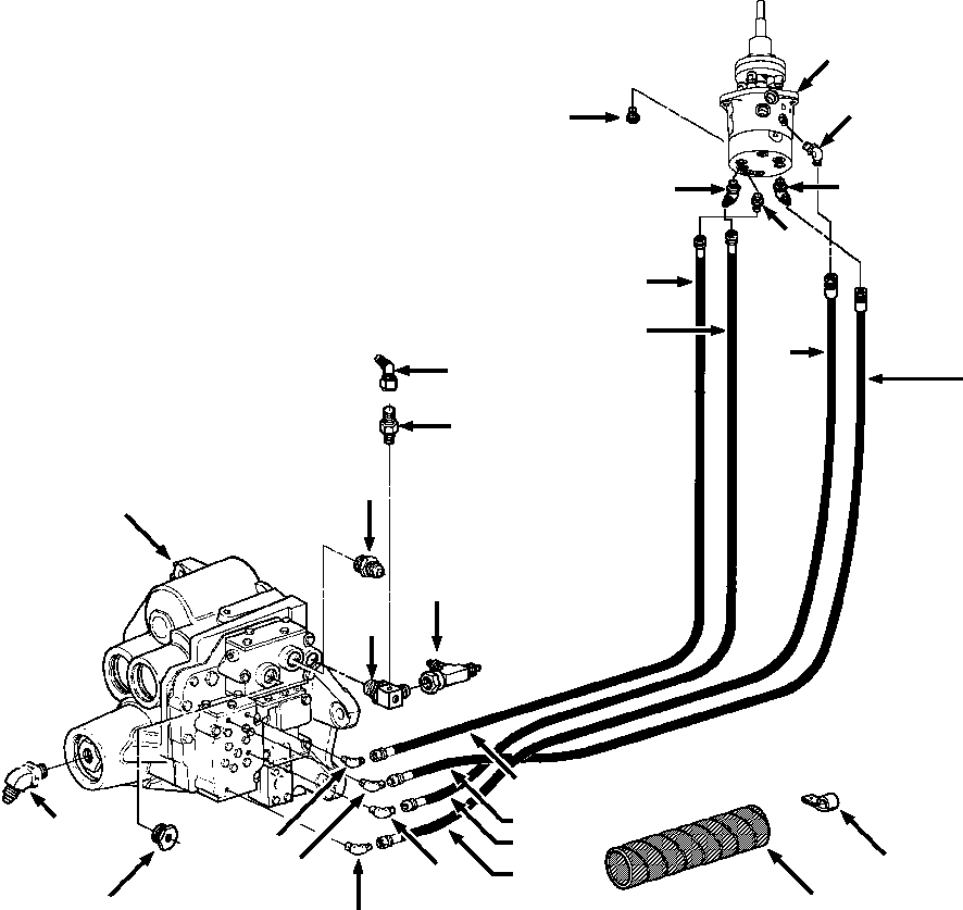 Bulldozers Komatsu / D39E-1A/P-1A S/N P096338-UP(D39EP1A) / FIG. F2320-51A0 TRANSMISSION - COMPLETE ASSEMBLY(F-064 : F2320-51A0)