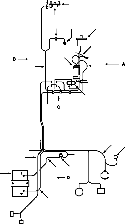 Bulldozers Komatsu / D39E-1/P-1 S/N P095872-P096337(D39EP1EM) / WIRING WITH ROPS CANOPY(08-002 : 08ADD32E.002)