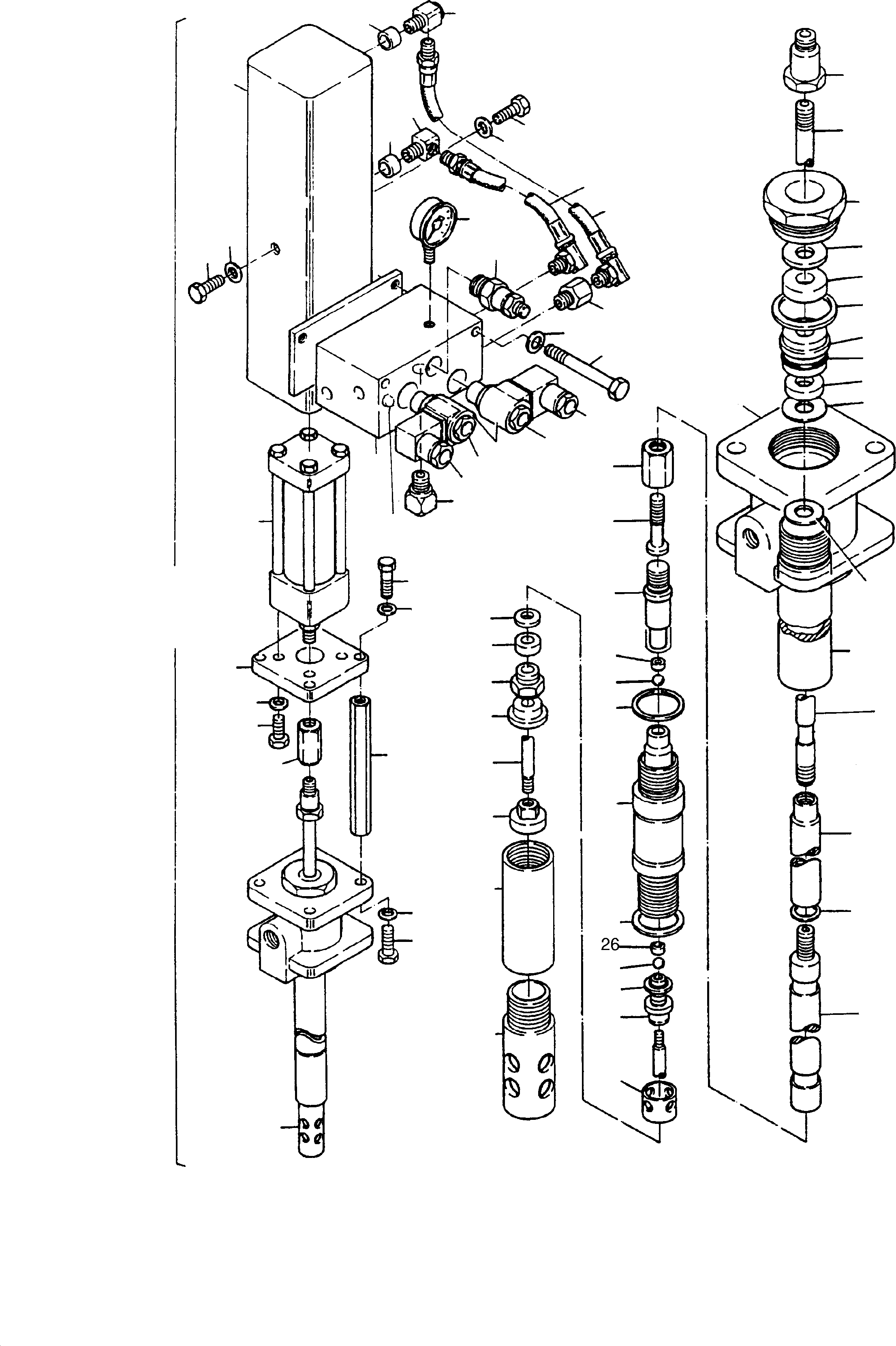 Excavators Mining Komatsu / PC 3000-1 06 169 05.11.1999(G06169) / Lube Pump, Hydr.(090-0781 : 090-0781)