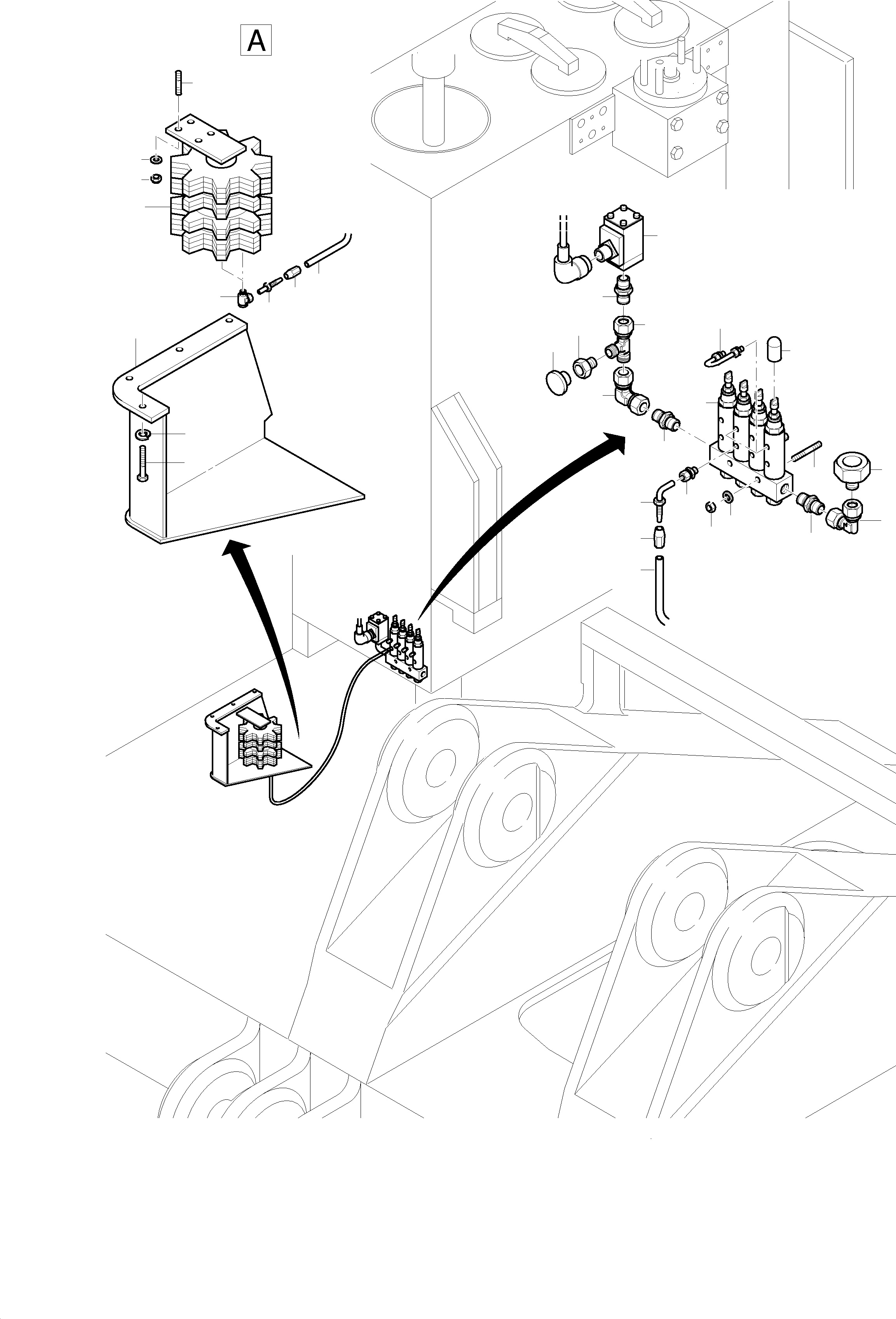 Excavators Mining Komatsu / PC 3000-1 06 169 05.11.1999(G06169) / Gear Greasing by Pinion(485-2337a : 485-2337a)