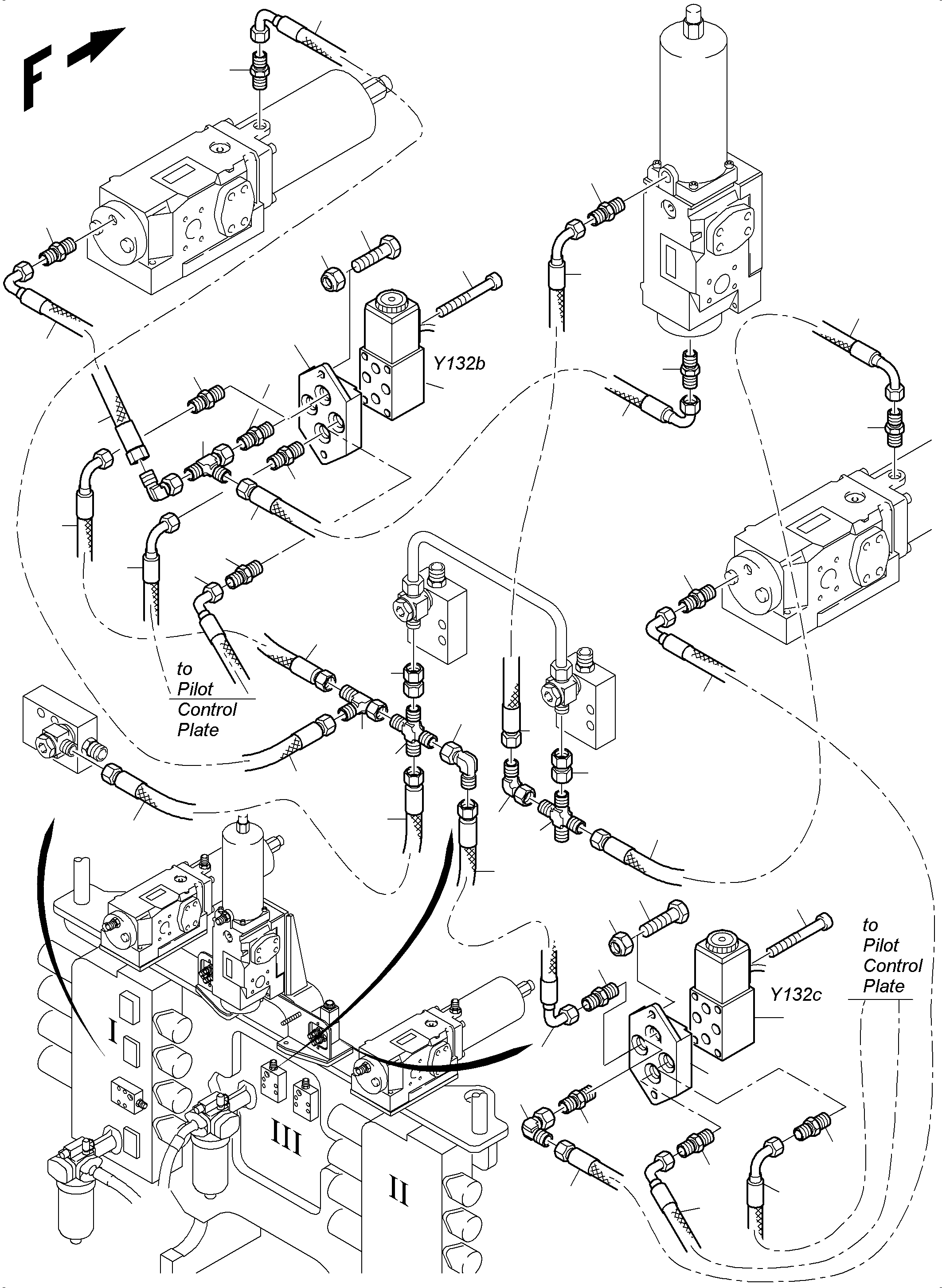 Excavators Mining Komatsu / PC3000-6 S/N 06259(G06259) / Float Position(485-1895e : 485-1895e)