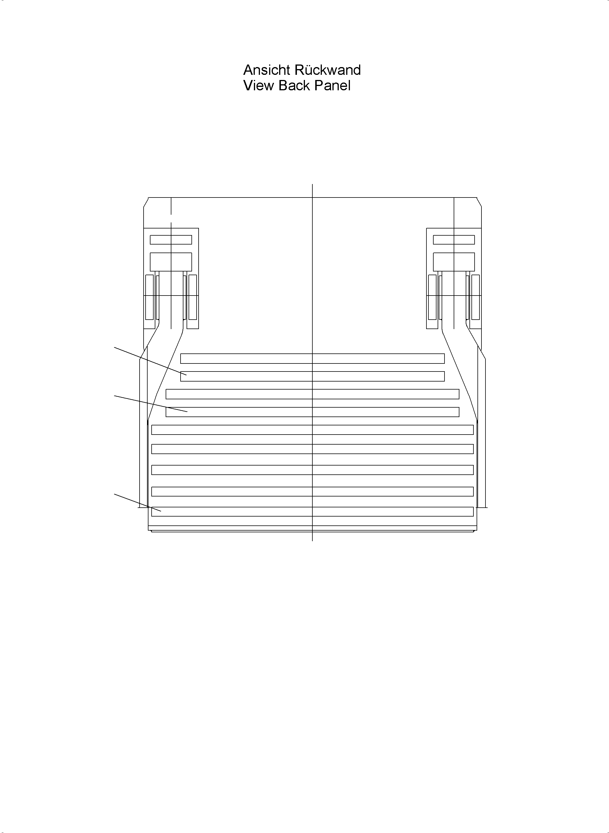Komatsu parts book diagram for PC3000-6E S/N 06262: WEAR PACKAGE BACK PANEL AND BULLCLAM 12 CBM WP3