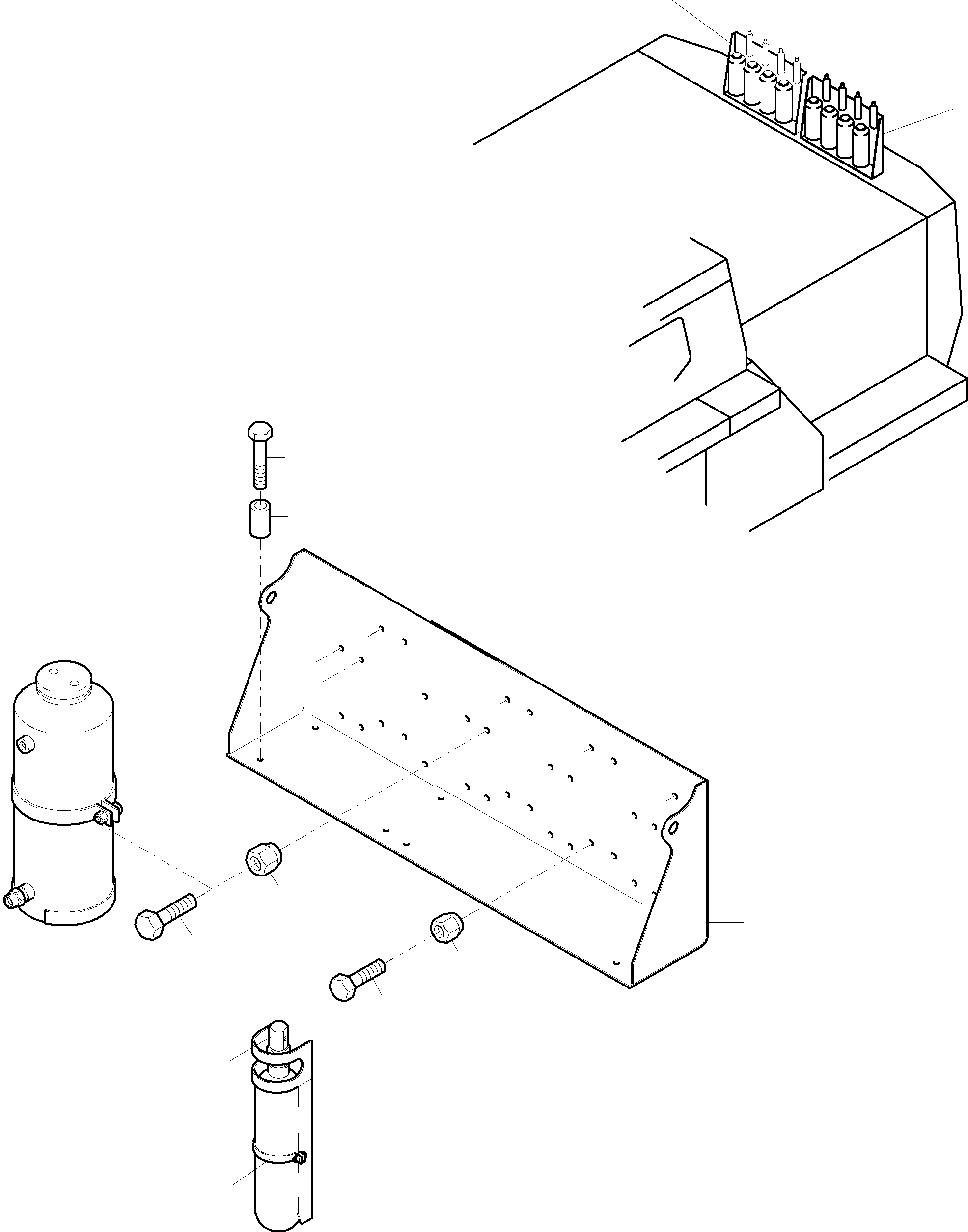 Komatsu parts book diagram for PC3000-6E S/N 06262: FIRE EXTINGUISHING EQUIPMENT