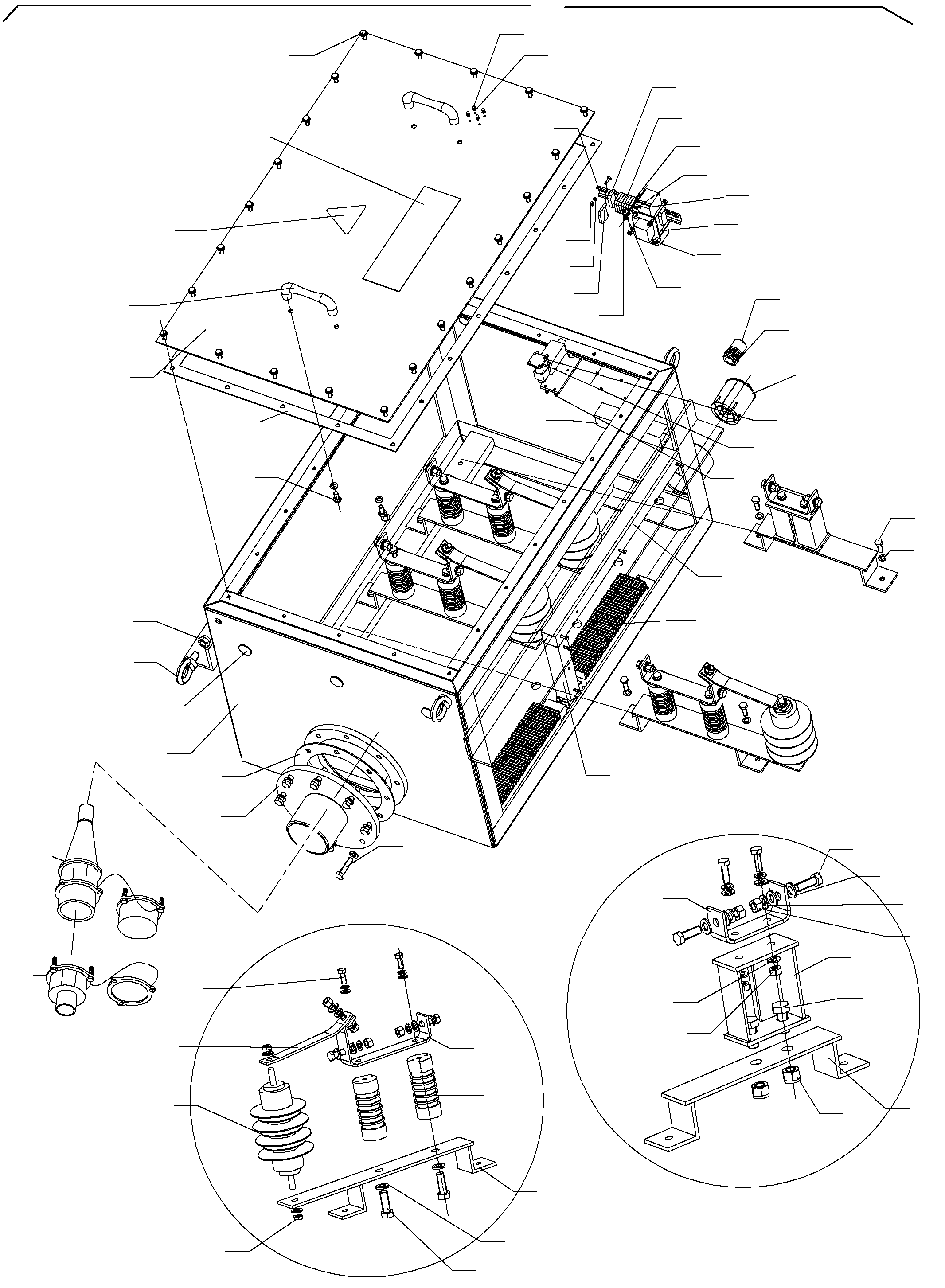 Komatsu parts book diagram for PC3000-6E S/N 06262: JUNCTION BOX