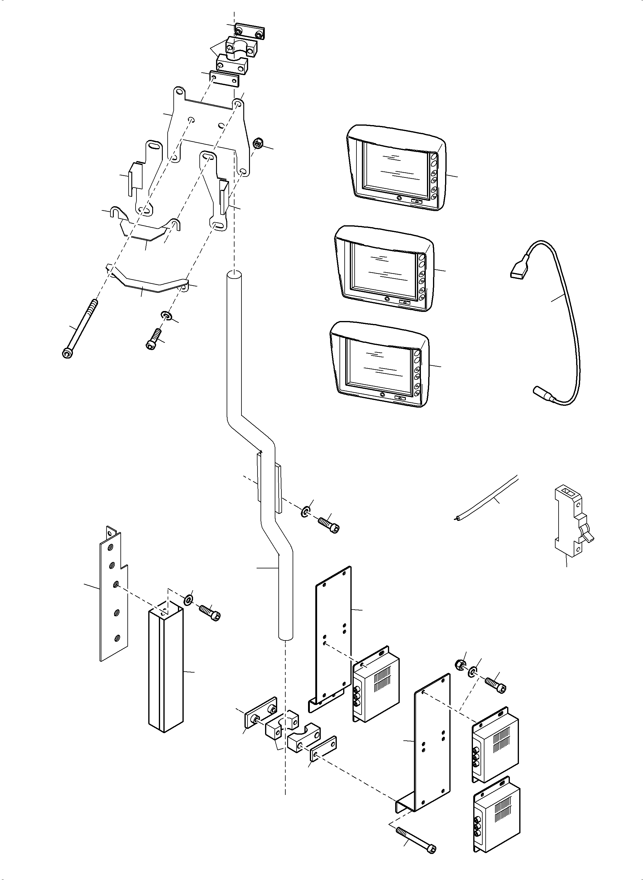 Komatsu parts book diagram for PC3000-6 S/N 06267: CAMERASYSTEM