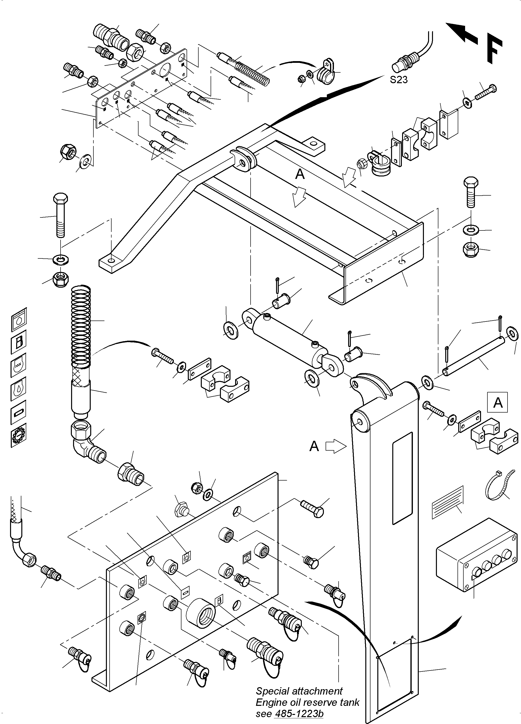 Excavators Mining Komatsu / PC3000-6 S/N 06272(G06272) / Refueling Equipment(485-2306c2 : 485-2306c2)