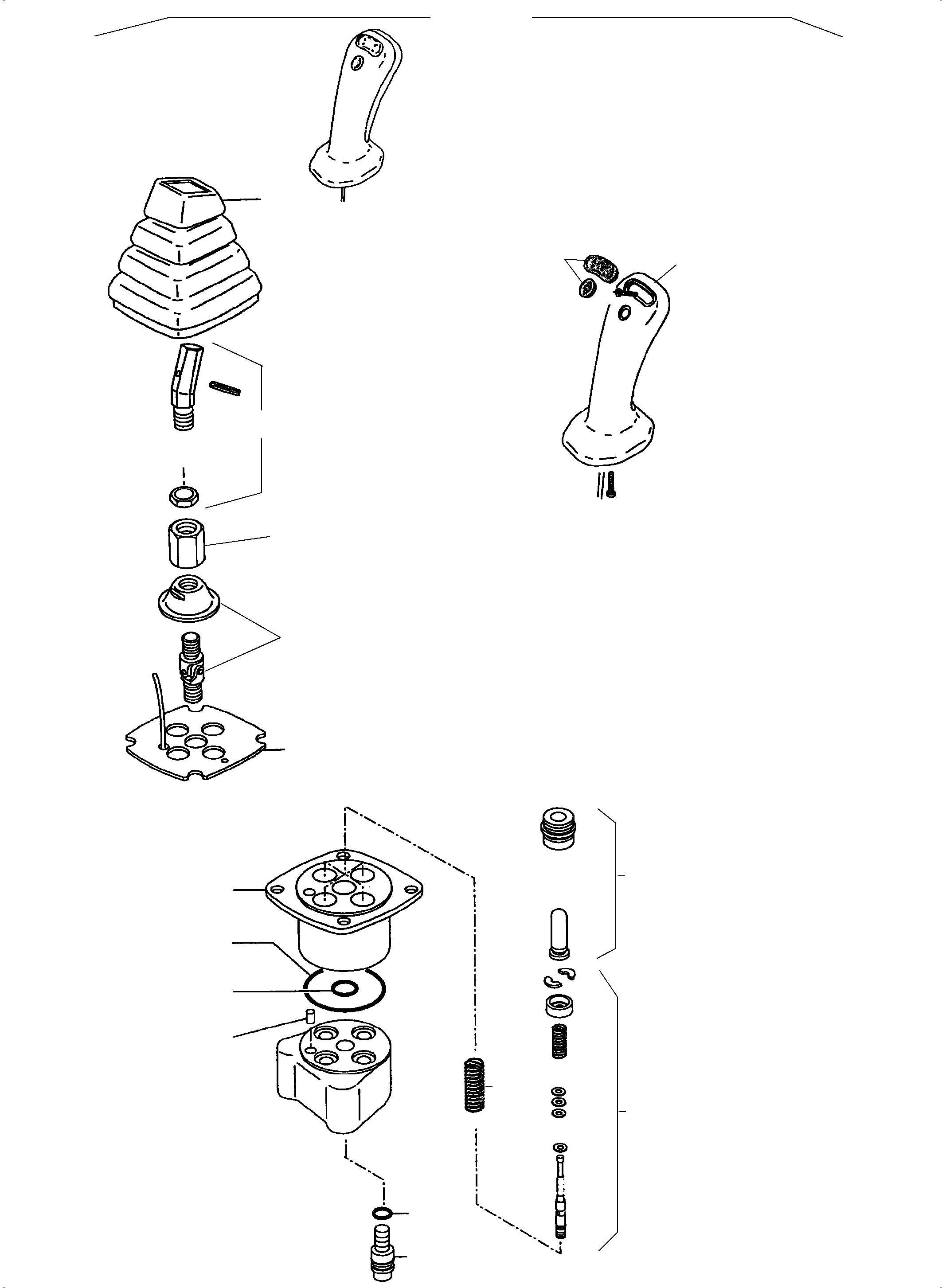 Komatsu parts book diagram for PC3000-6 S/N 06278: MANIPULATOR