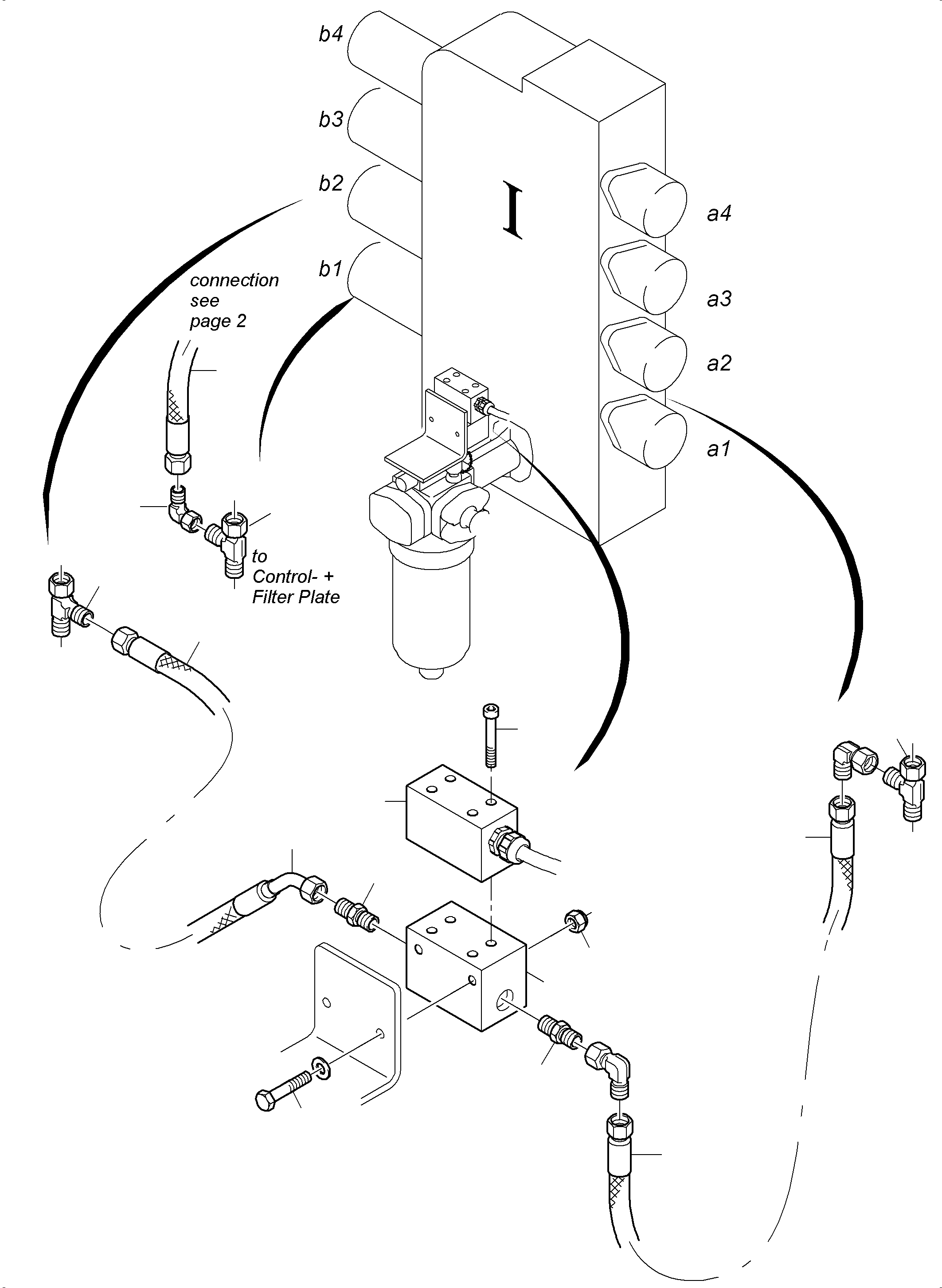 Komatsu parts book diagram for PC3000-6 S/N 06279: FLOAT POSITION