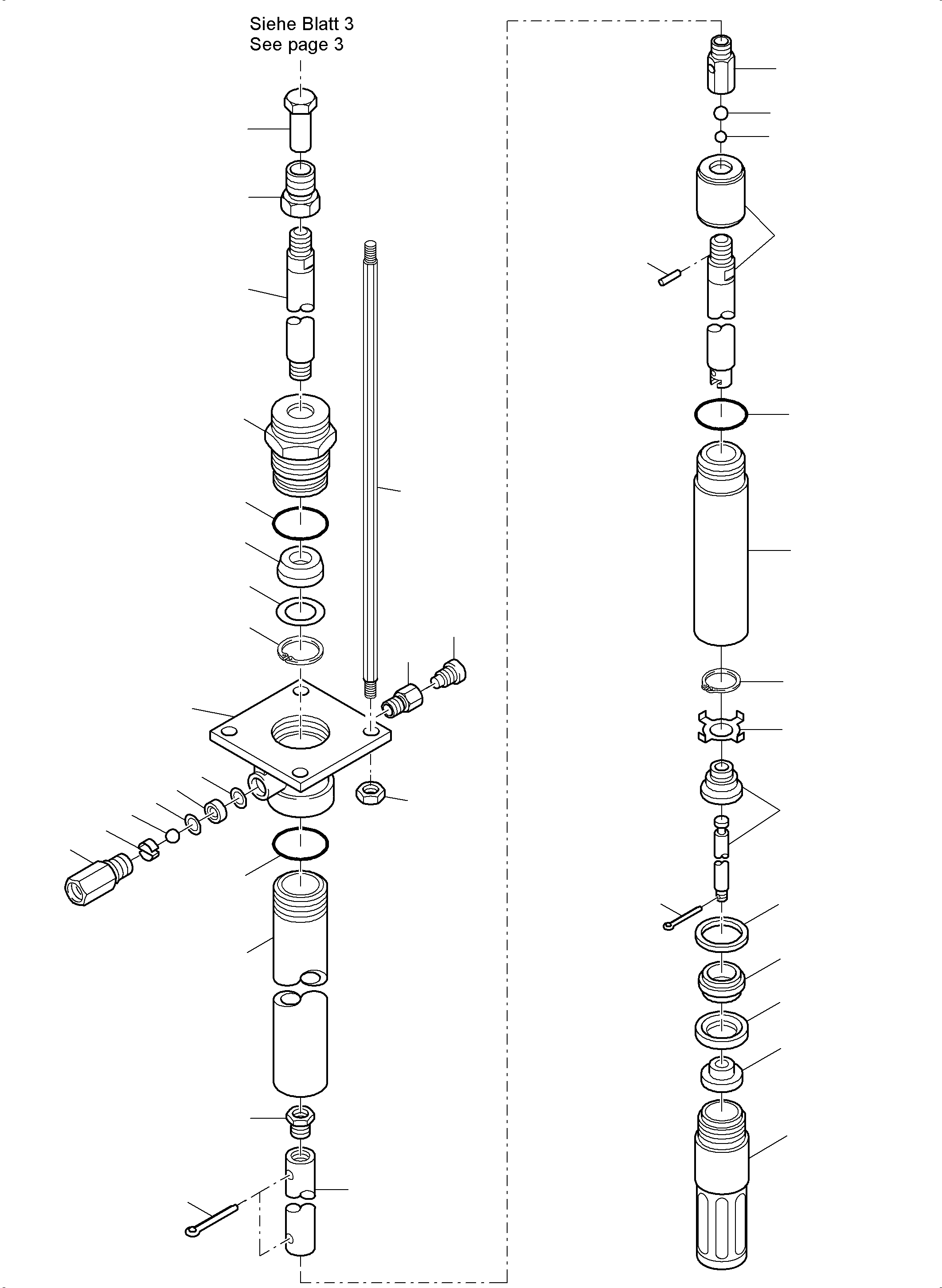 Komatsu parts book diagram for PC3000-6 S/N 06279: LUBE PUMP