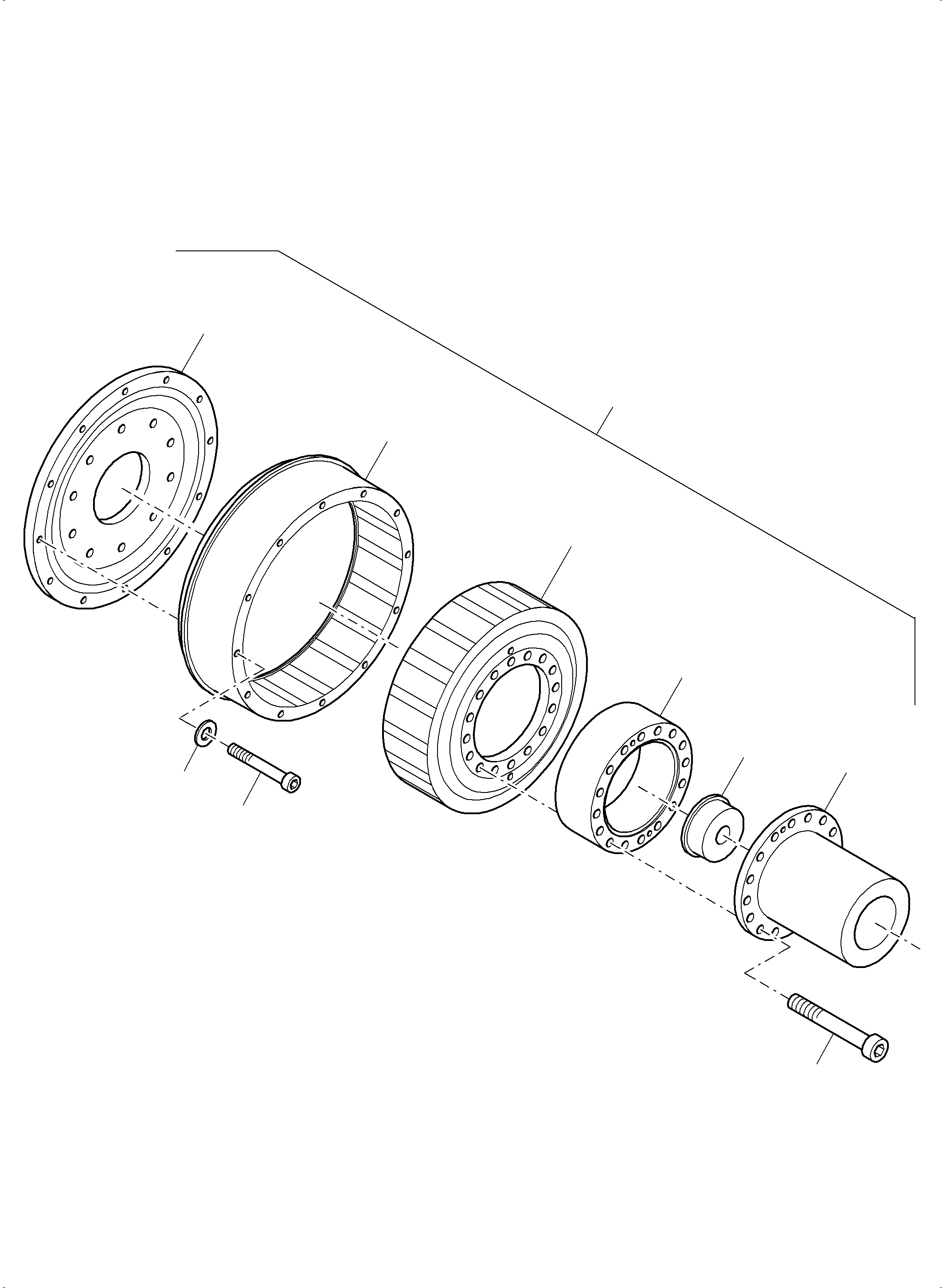 Komatsu parts book diagram for PC3000-6E S/N 06313: COUPLING