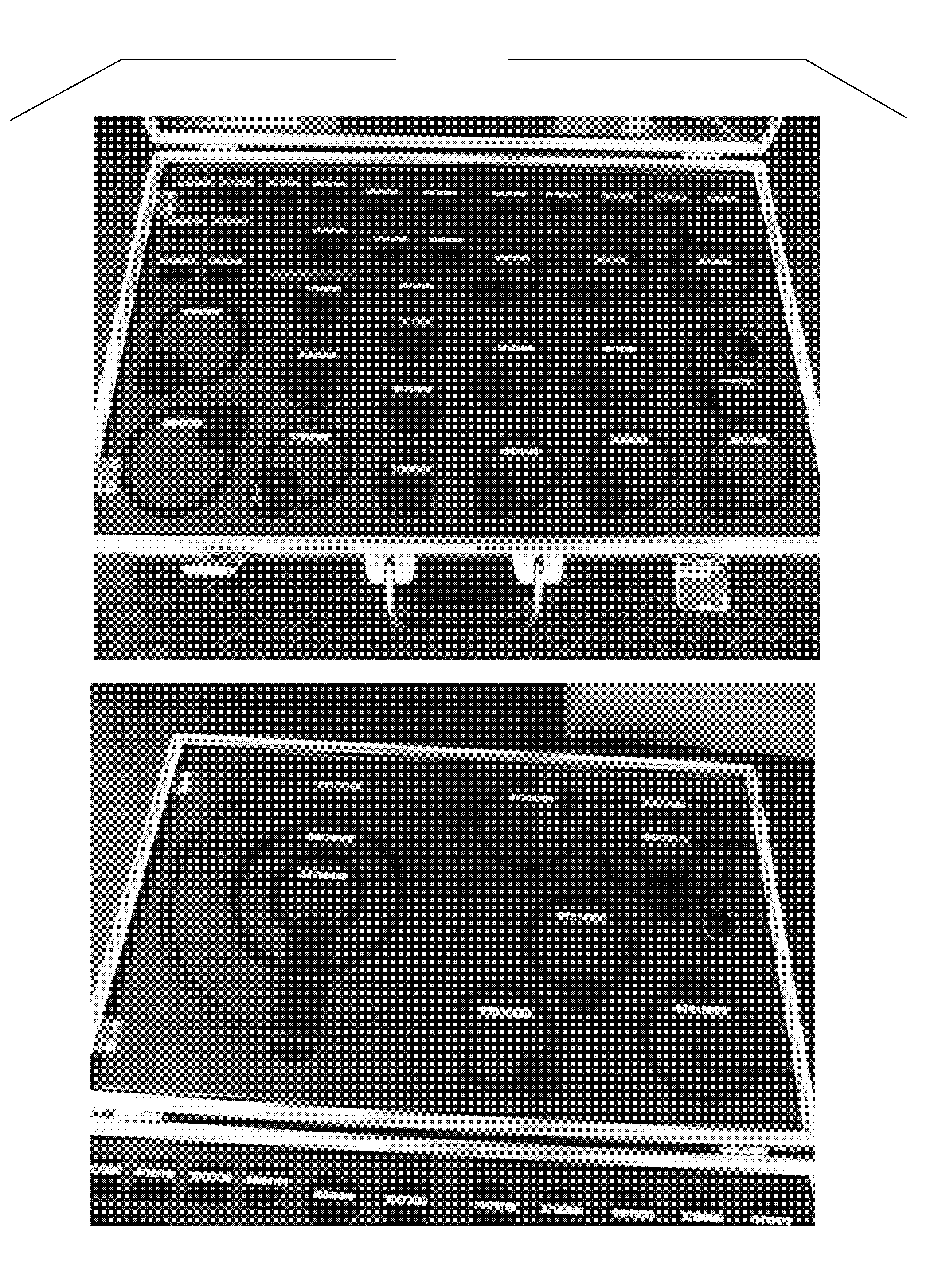 Excavators Mining Komatsu / PC3000-6E S/N 06313(G06313) / O-ring-kit(991-1001b : 991-1001b)
