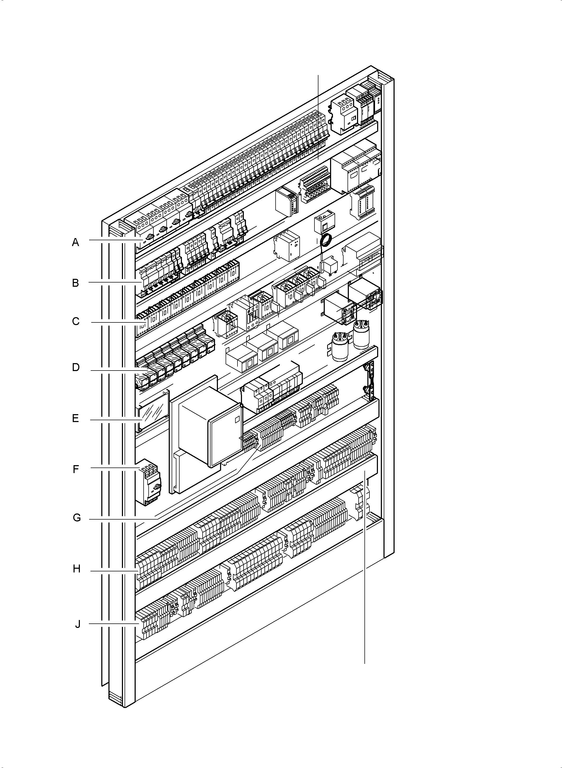 Komatsu parts book diagram for PC3000-6E S/N 06313: MOUNTING PLATE - NS