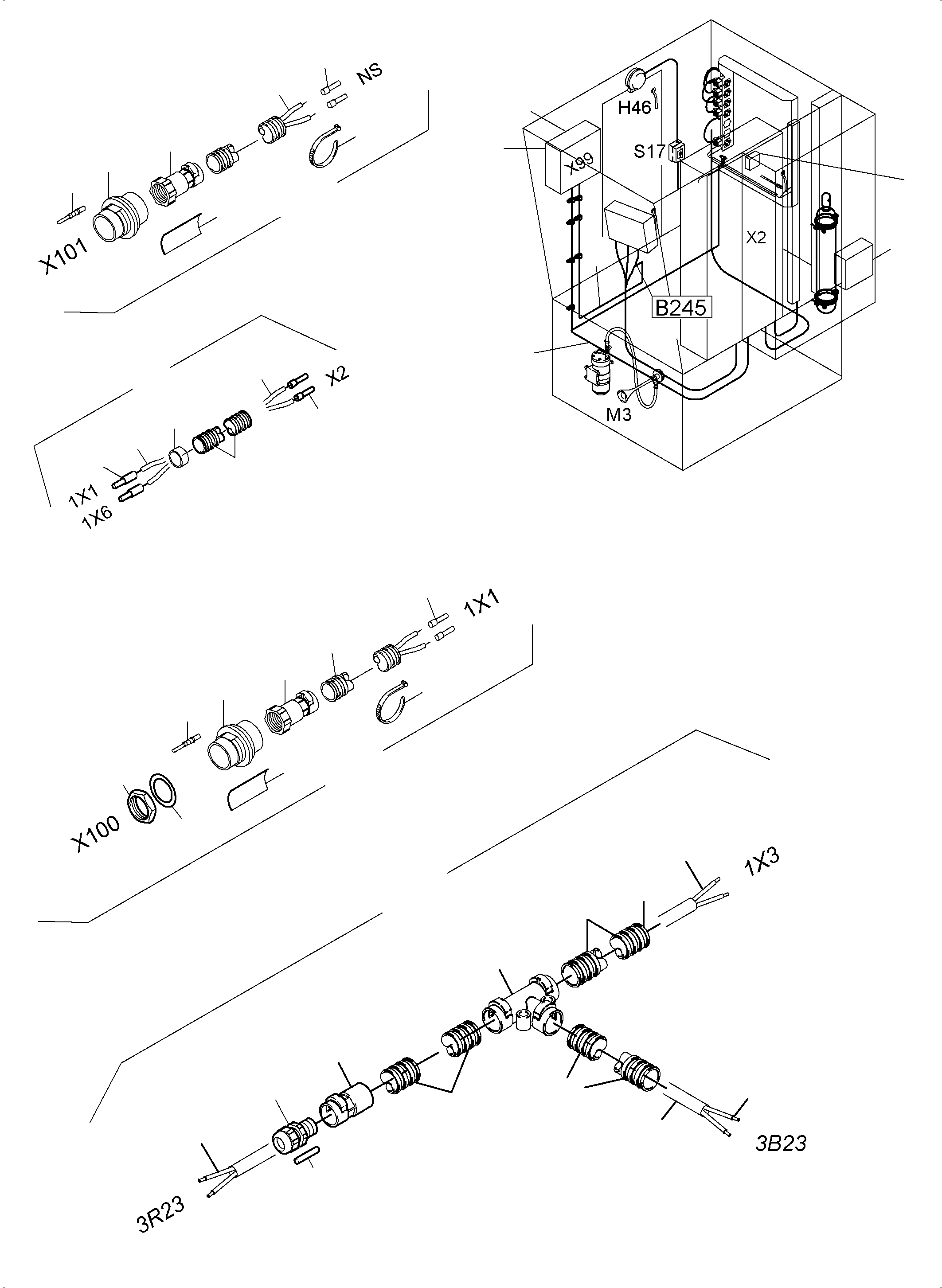 Excavators Mining Komatsu / PC3000-6E S/N 06313(G06313) / Electric - Cab Support KOMTRAX(255-2134a : 255-2134a)