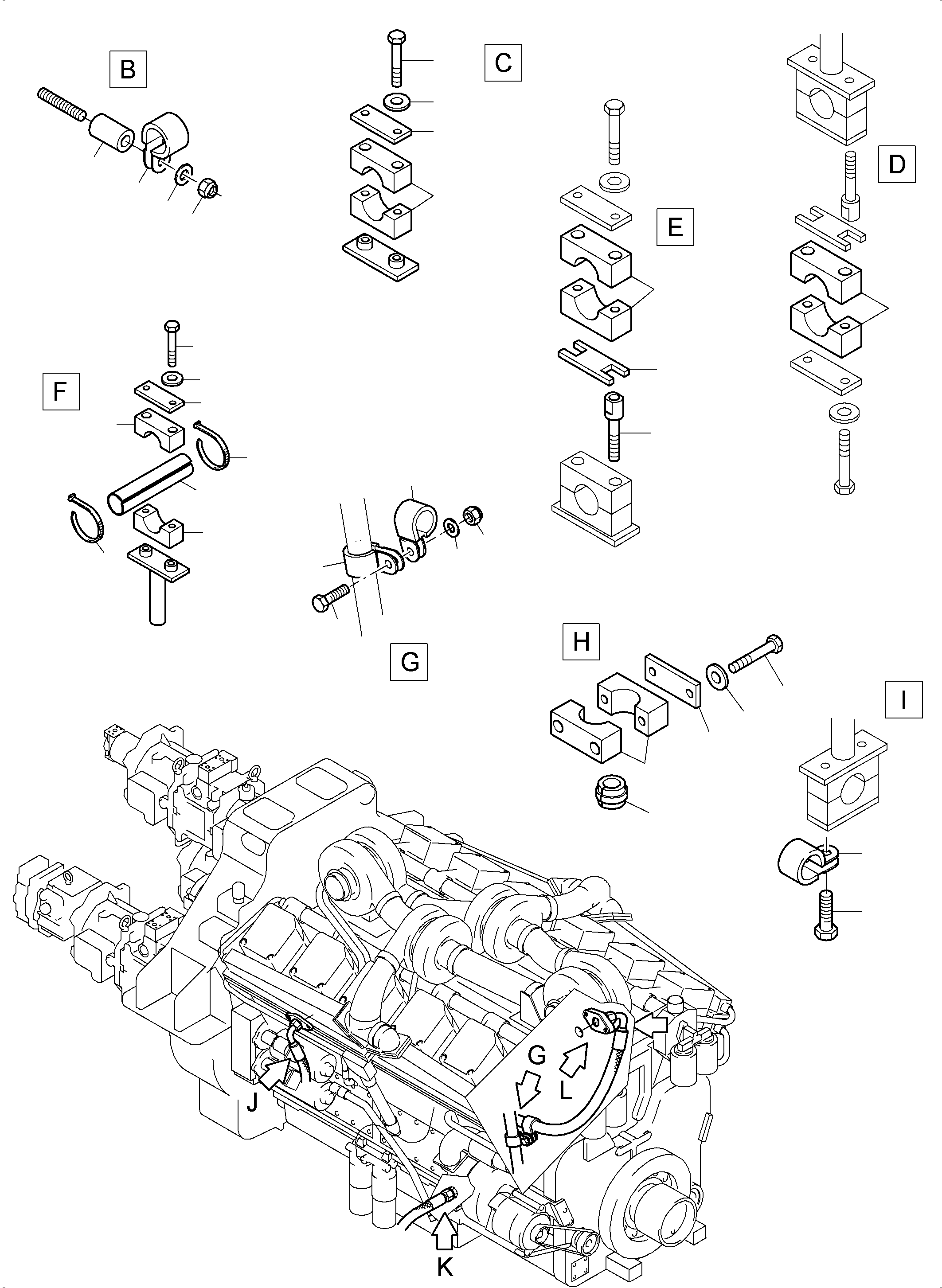 Komatsu parts book diagram for PC3000-6 S/N 06330: TEMPERATURE CONDITIONING - HYDRAULIC OIL