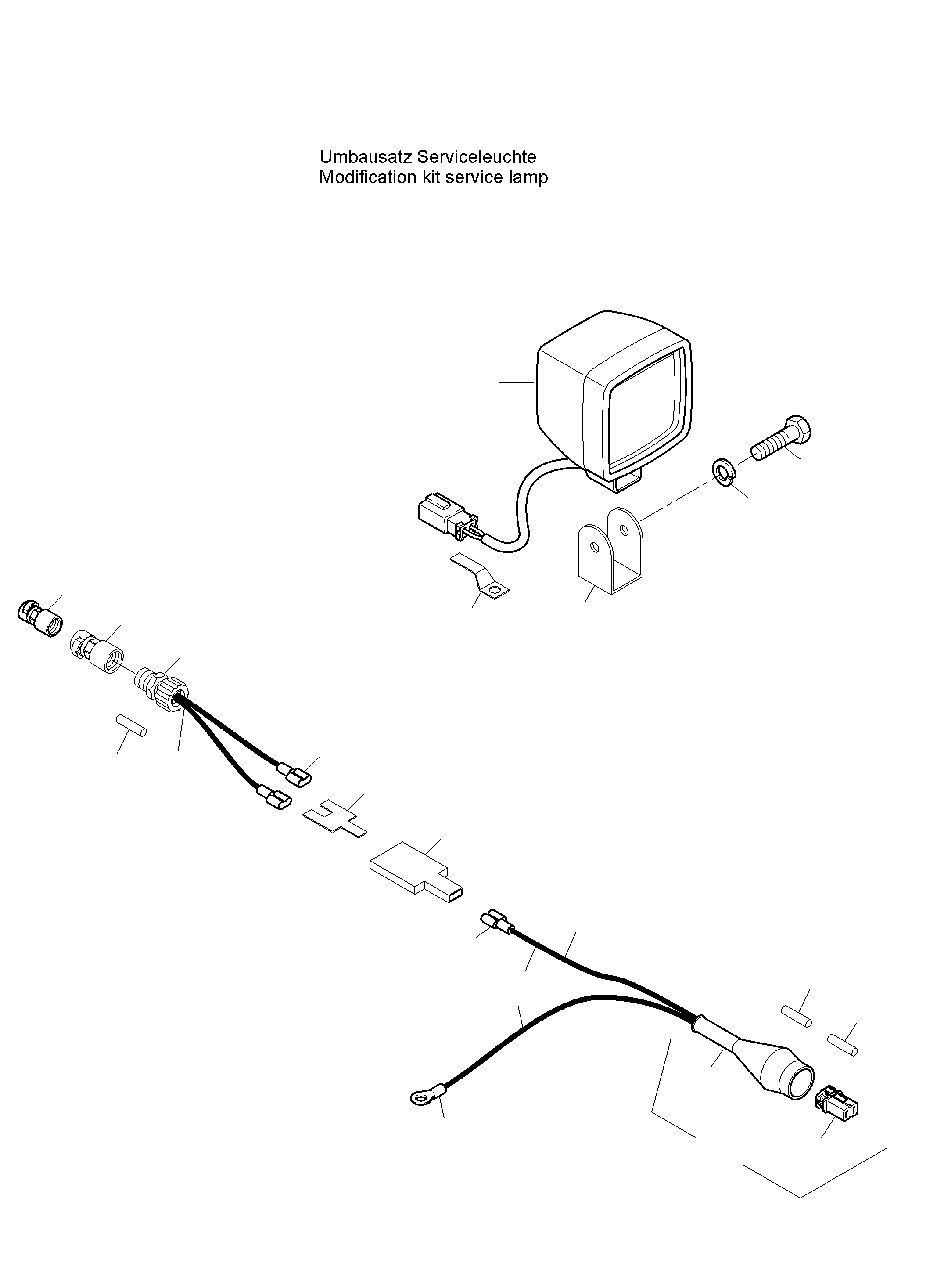Komatsu parts book diagram for PC3000-6 S/N 06330: OPERATOR'S CAB / ROCK PROTECTION FRONTWINDOW