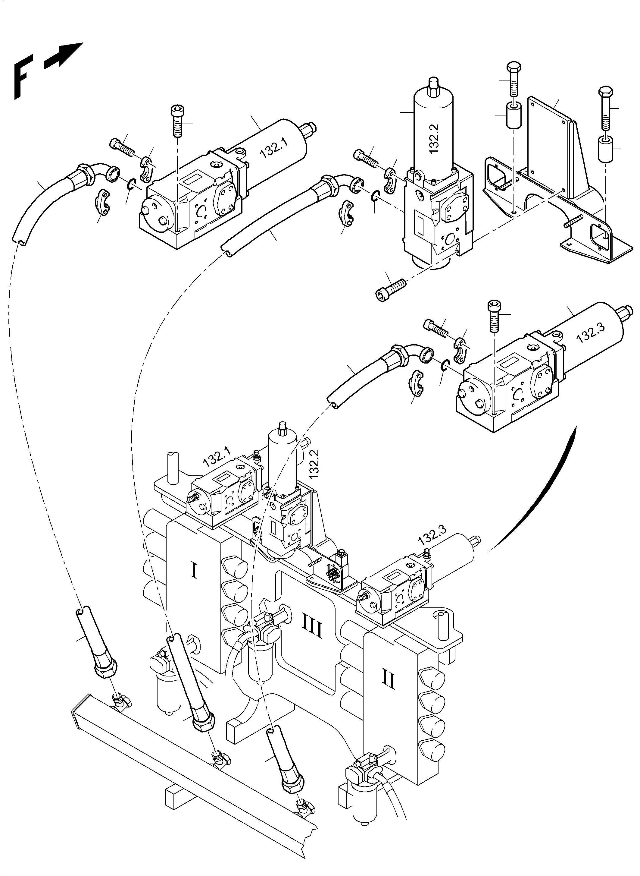 Excavators Mining Komatsu / PC 3000-6E 06 341 21.01.2019(G06341) / Float Position(485-1895h : 485-1895h)