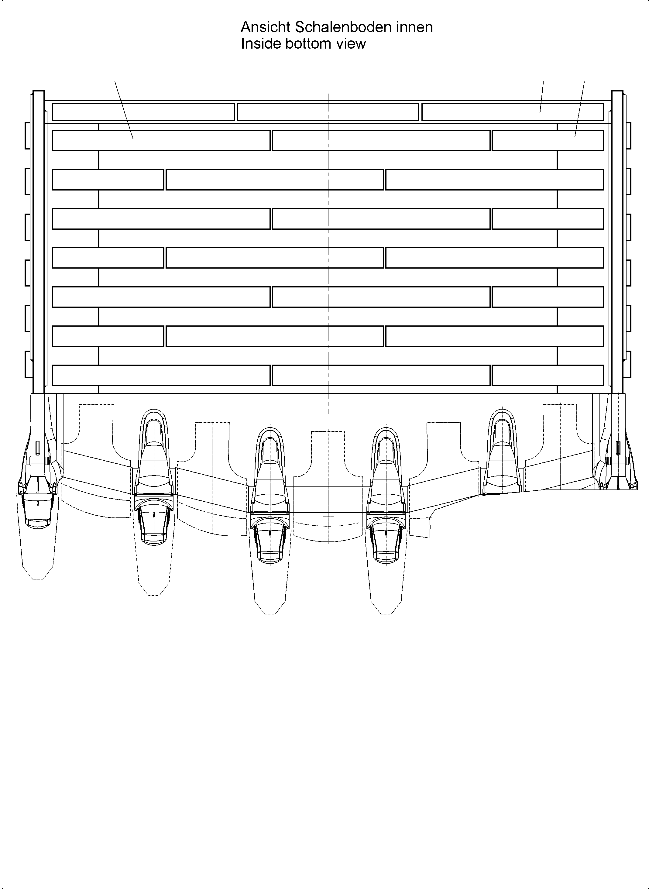 Excavators Mining Komatsu / PC3000-6E S/N 06346(G06346) / Wear Package Clam and Back Panel HD 16m3(485-5270-1 : 485-5270-1)