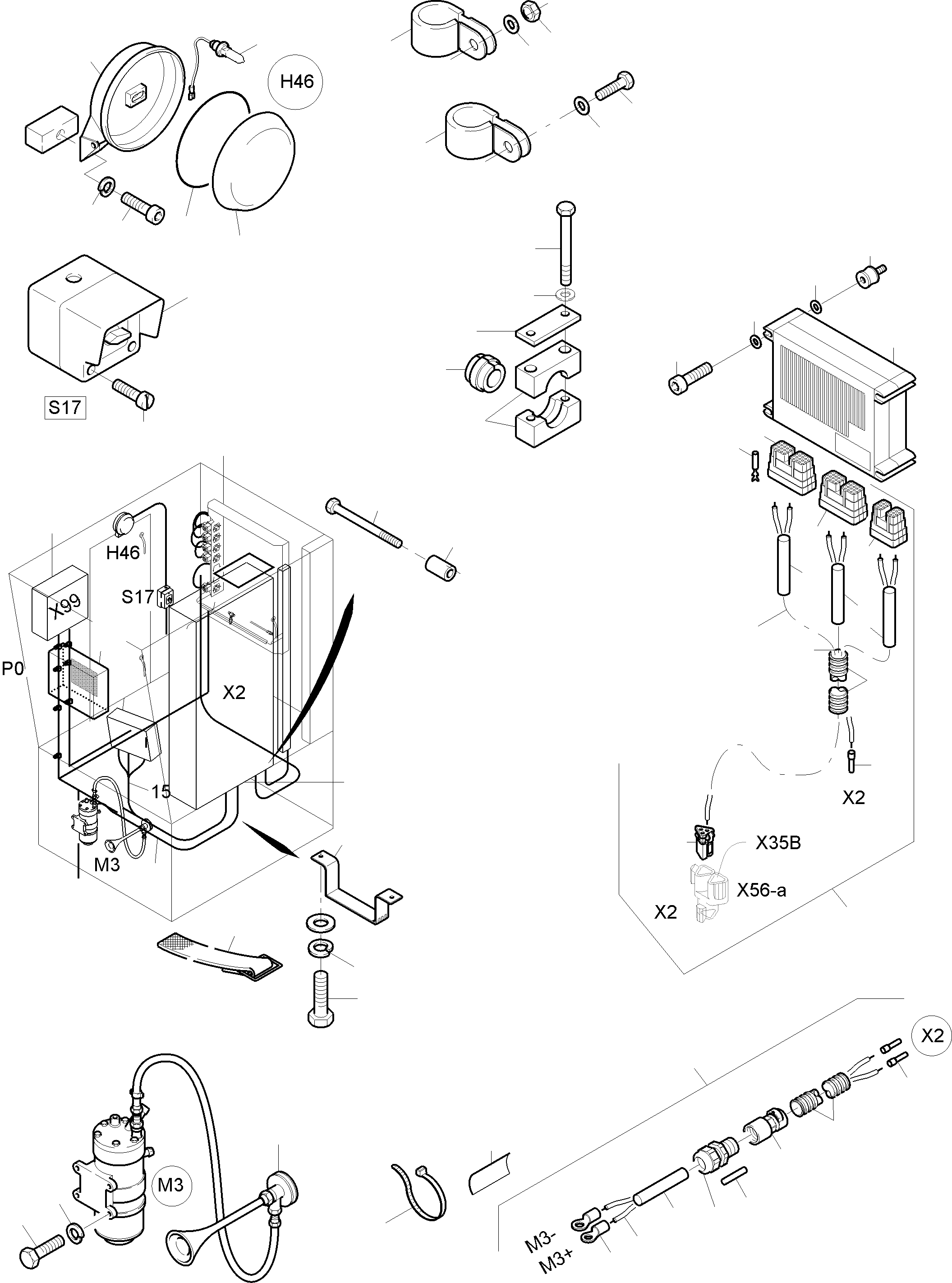 Excavators Mining Komatsu / PC3000-6E S/N 06346(G06346) / Electric - Cab Support KOMTRAX(255-2134c : 255-2134c)
