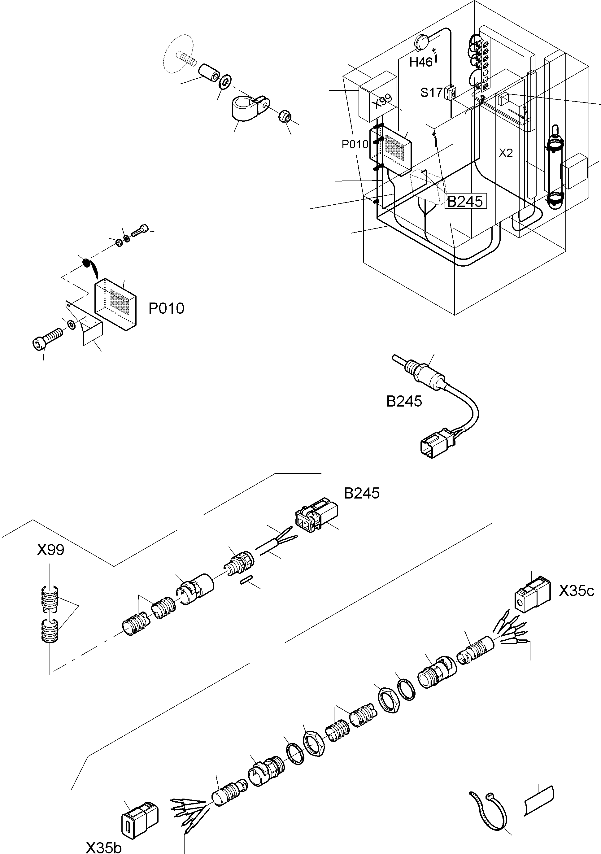 Excavators Mining Komatsu / PC3000-6E S/N 06346(G06346) / Electric - Cab Support KOMTRAX(255-2134c : 255-2134c)