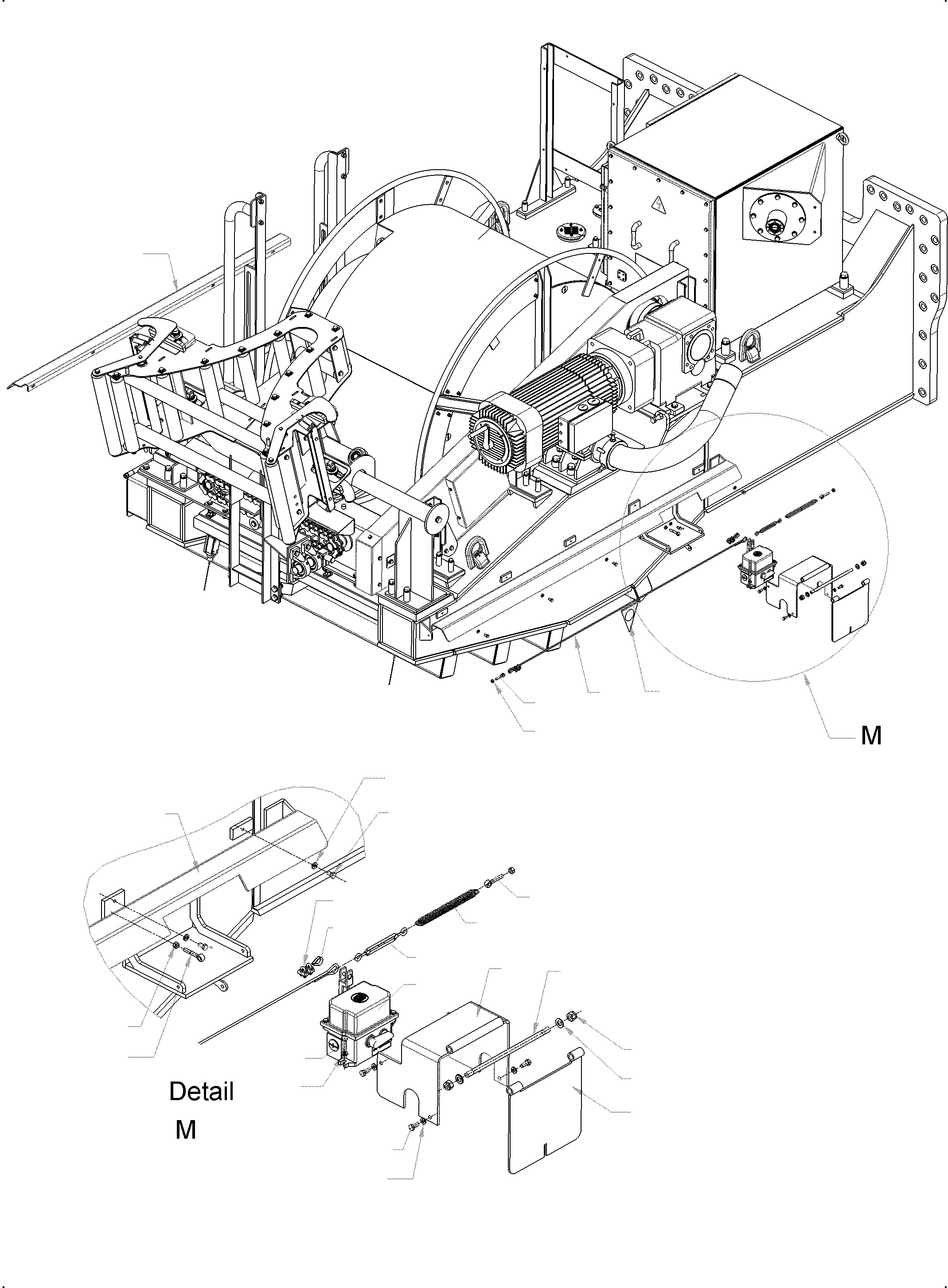 Excavators Mining Komatsu / PC3000-6E S/N 06346(G06346) / Cable drum(991-1626 : 991-1626)