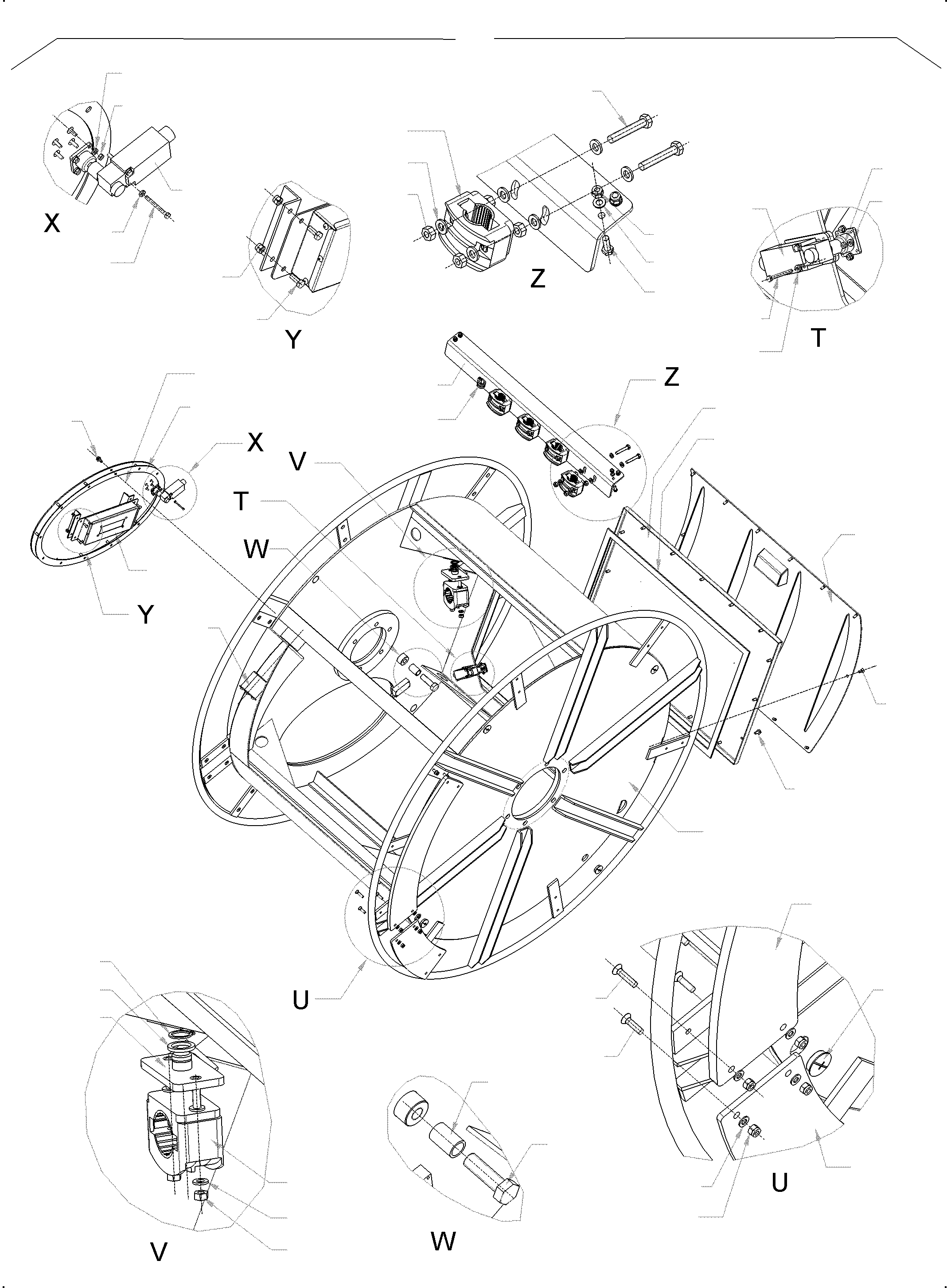 Excavators Mining Komatsu / PC3000-6E S/N 06346(G06346) / Drum Sheet Casing(991-1628 : 991-1628)
