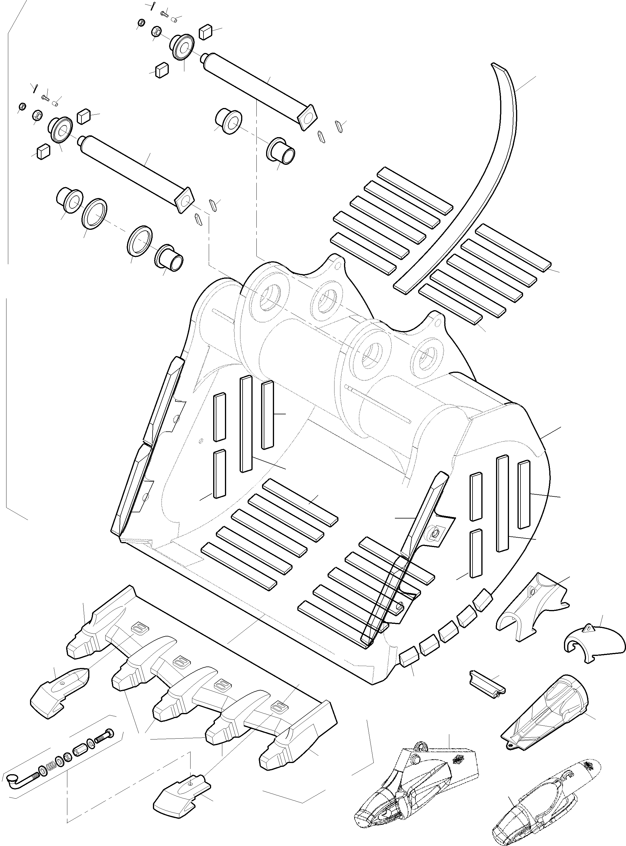Excavators Mining Komatsu / PC3000-6 S/N 06353(G06353) / Backhoe 12 m3 with wear and tear parts HD(485-4812 : 485-4812)