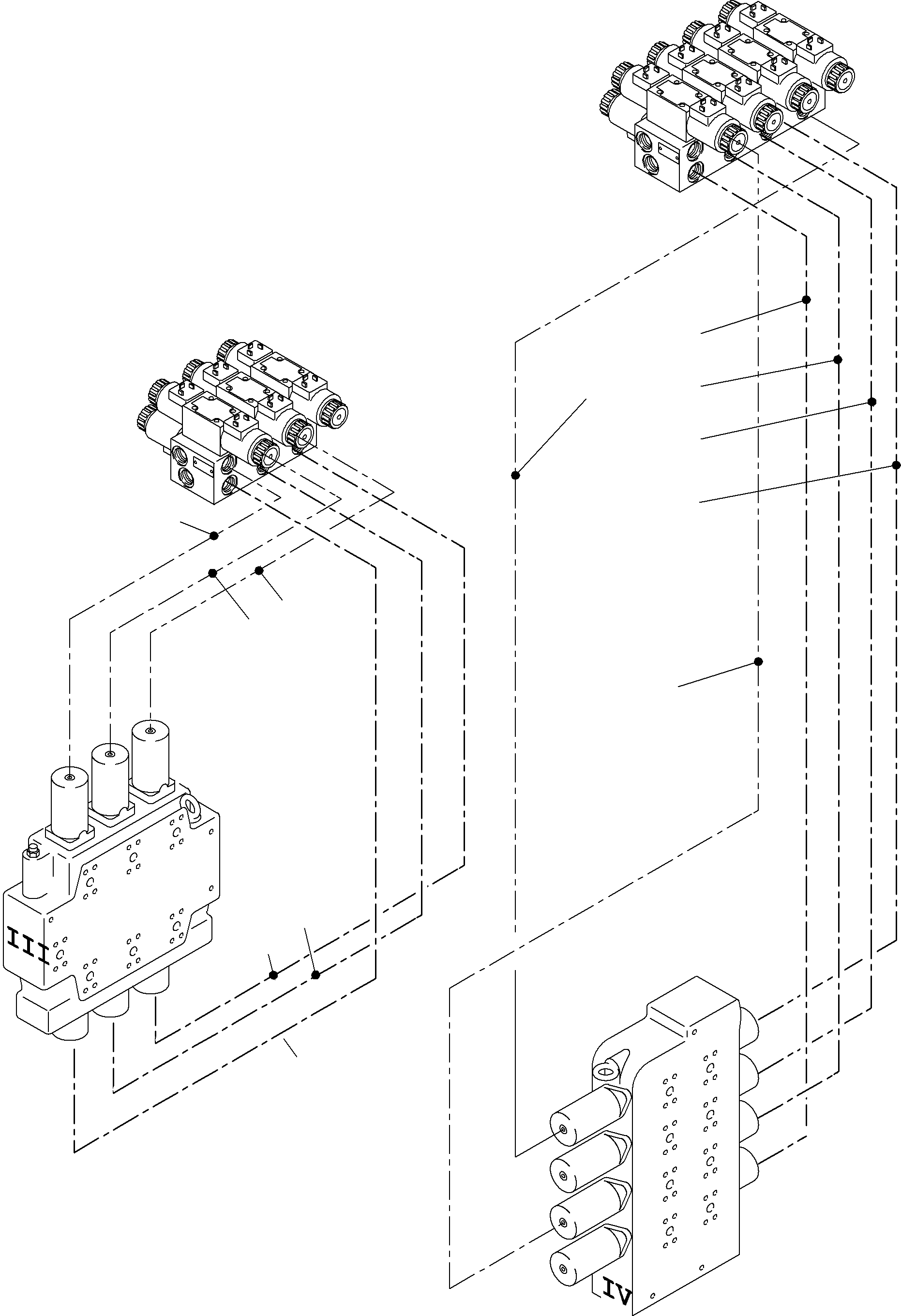 Excavators Mining Komatsu / PC4000-6 S/N 08190(G08190) / Remot Control Mainfold arr.(355-1848k : 355-1848k)