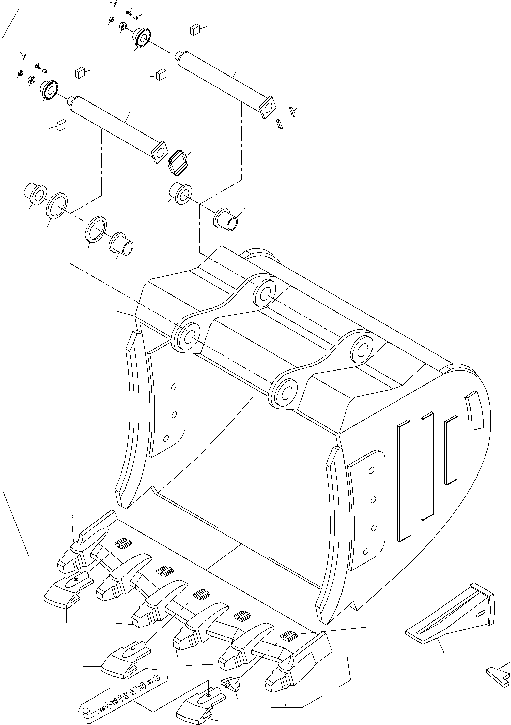 Excavators Mining Komatsu / PC4000-6 S/N 08190(G08190) / Backhoe 23 cbm with wear and tear parts(355-4803 : 355-4803)