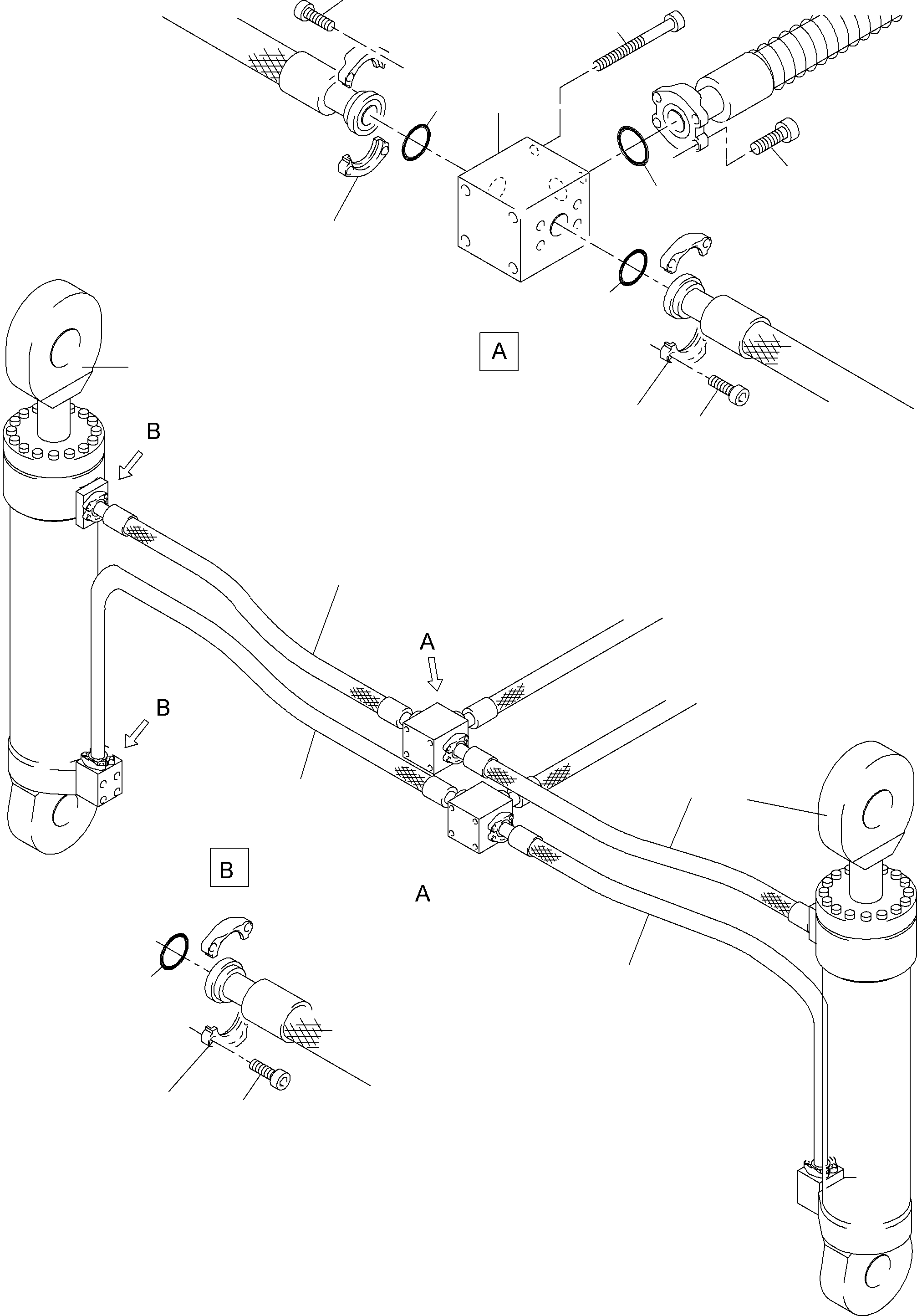 Excavators Mining Komatsu / PC4000-6E S/N 08194(G08194) / Bullclam Bucket 13.5 cbm(355-5004a : 355-5004a)